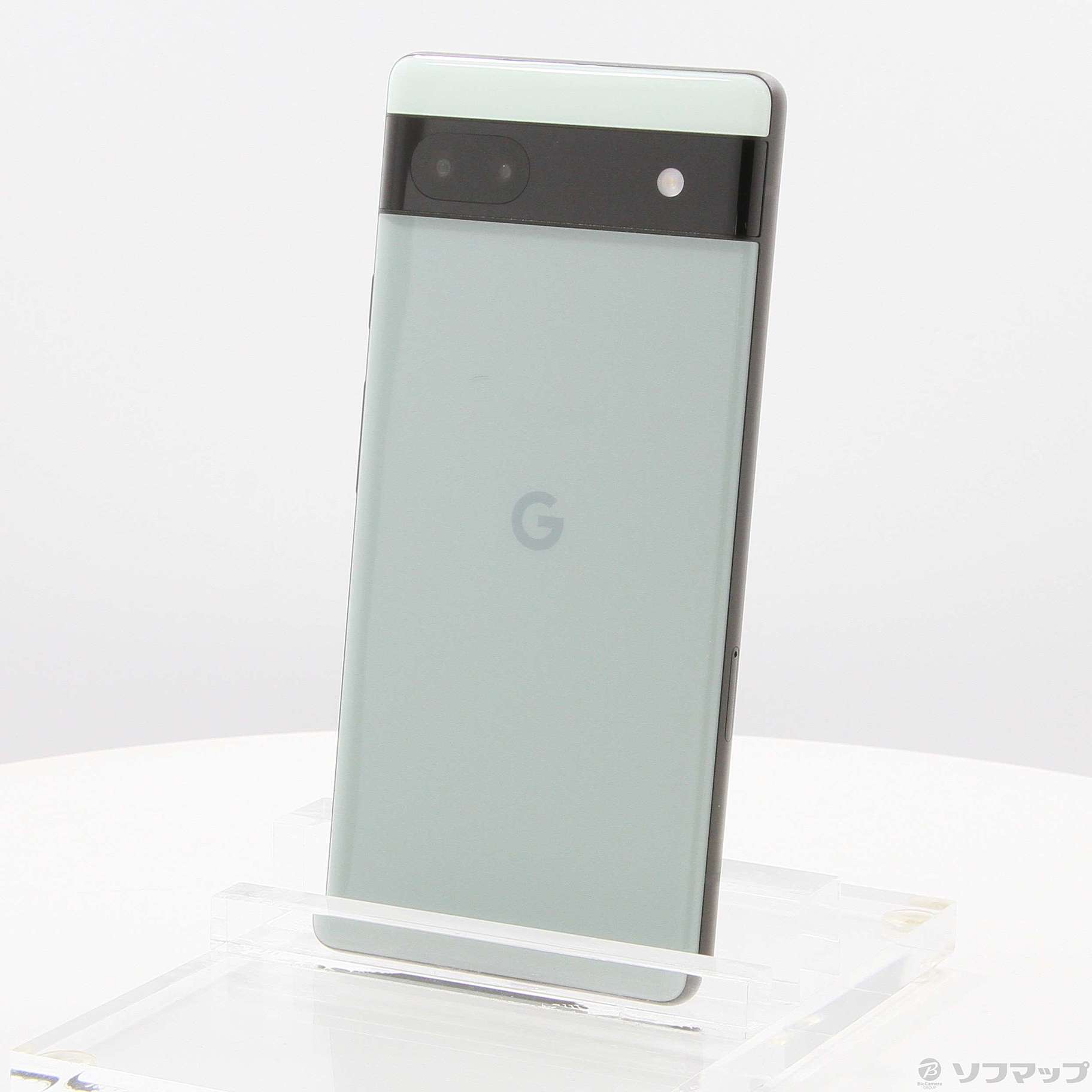 中古】Google Pixel 6a 128GB セージ GB17L auロック解除SIMフリー