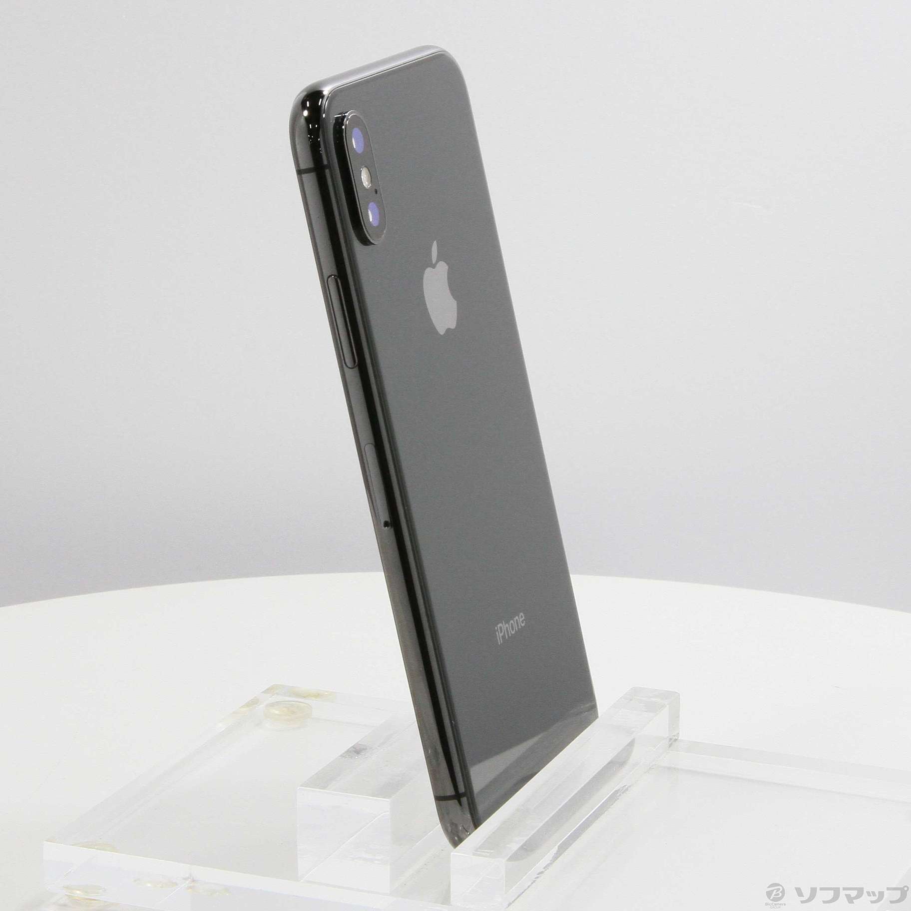 中古】iPhoneX 64GB スペースグレイ MQAX2J／A SIMフリー
