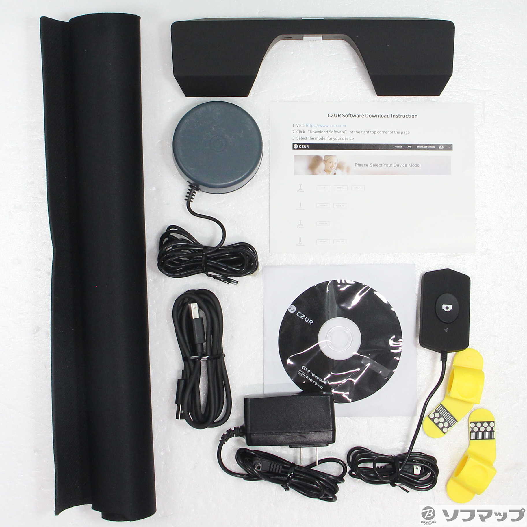 中古】CZUR スキャナー ET18 Pro ブラック [A3サイズ ／Wi-Fi／USB