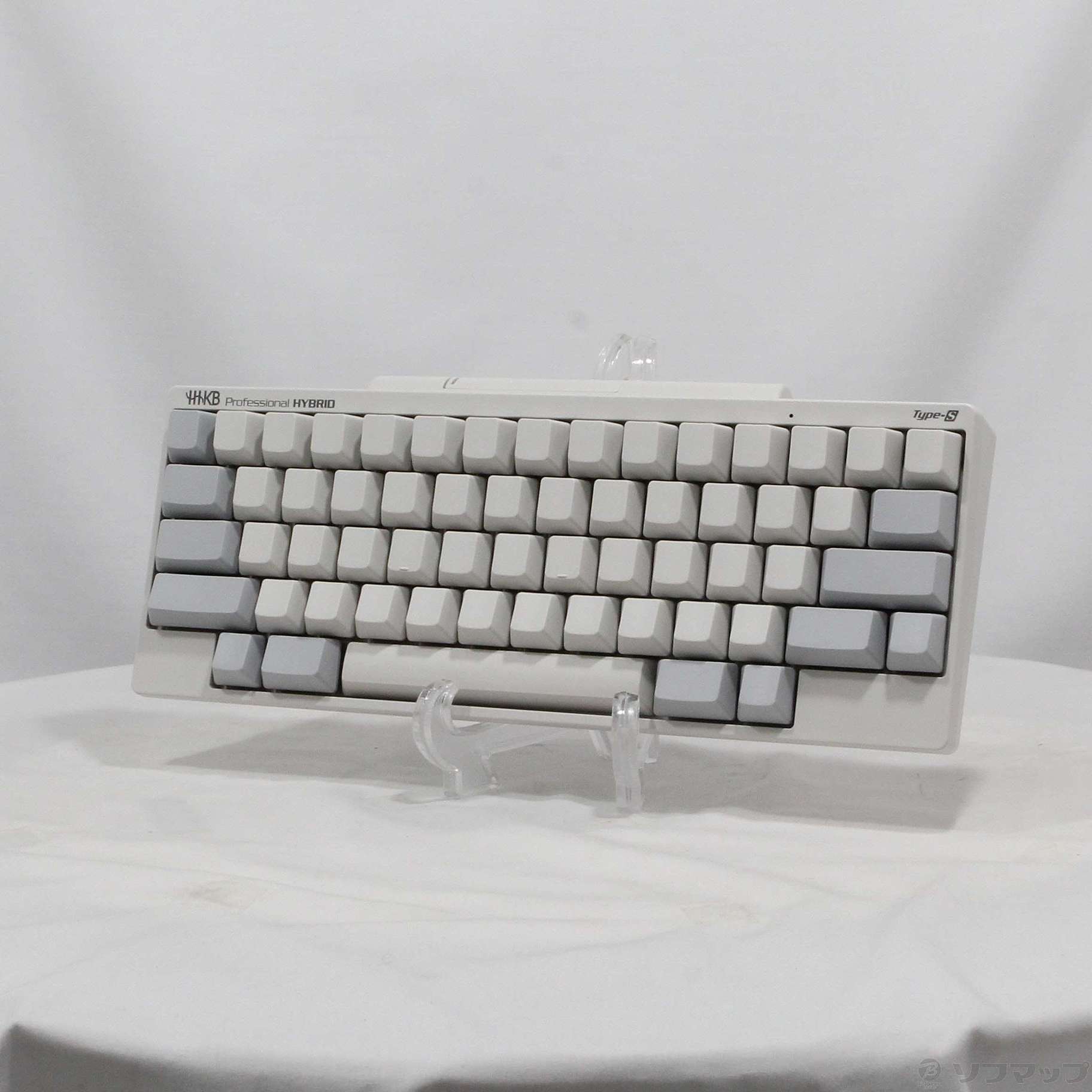 中古】Happy Hacking Keyboard Professional HYBRID Type-S 無刻印／白