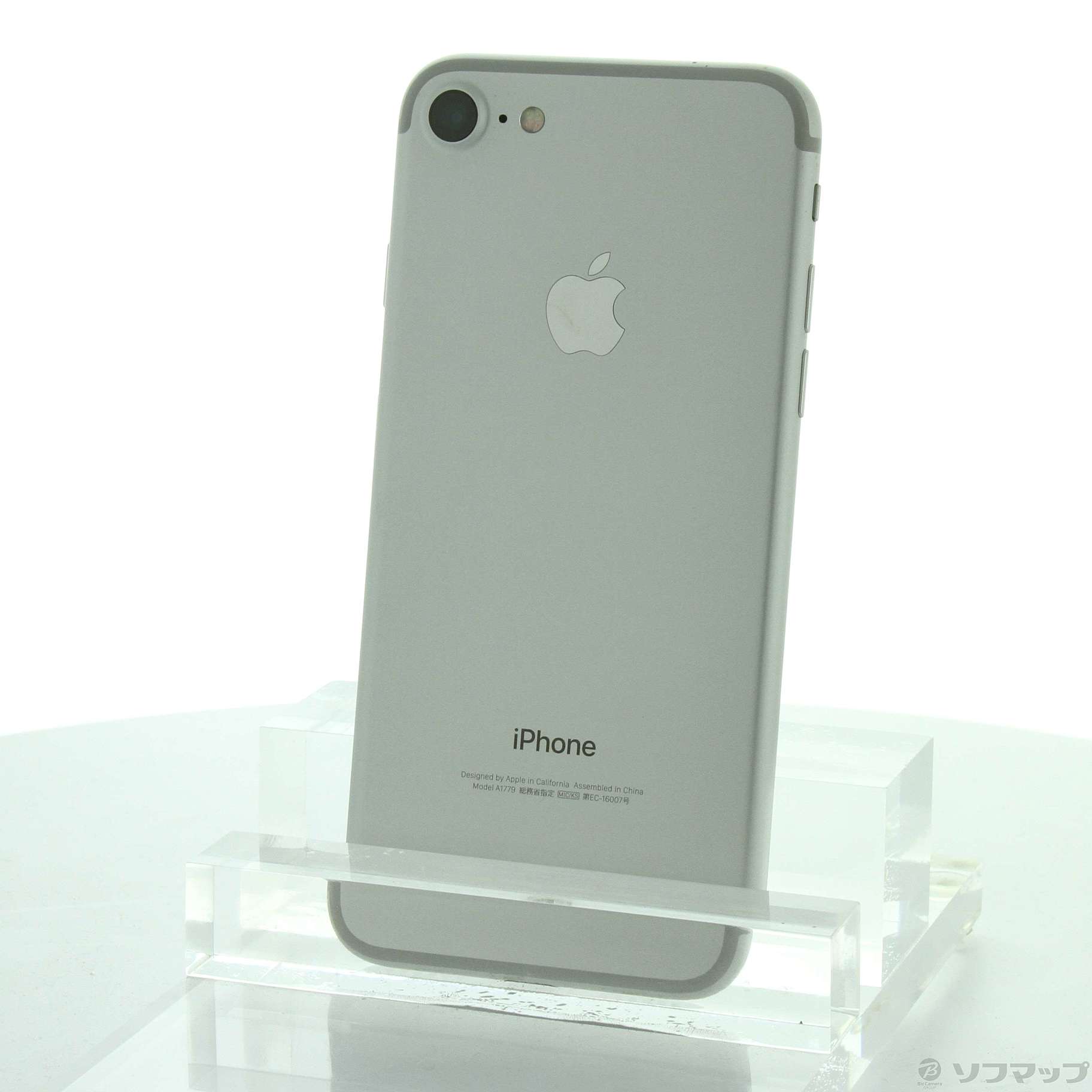 中古】iPhone7 32GB シルバー MNCF2J／A SIMフリー [2133046655212 