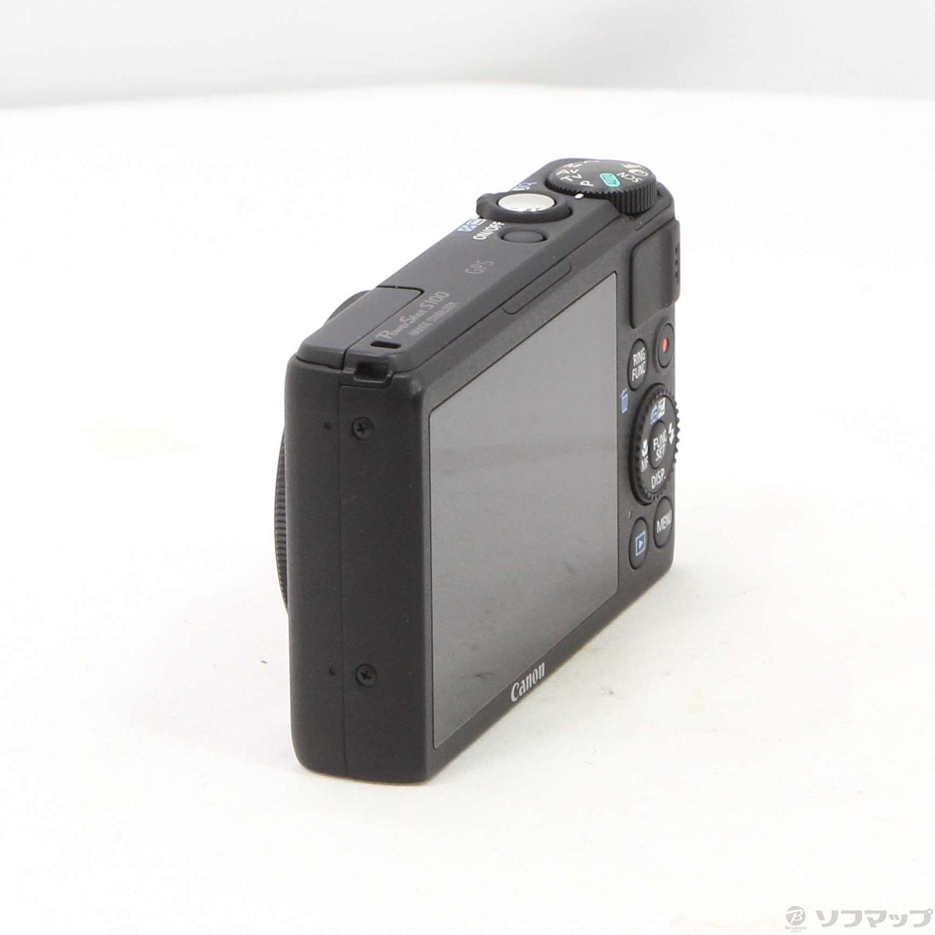 中古】PowerShot S100 ブラック [2133046674893] - リコレ