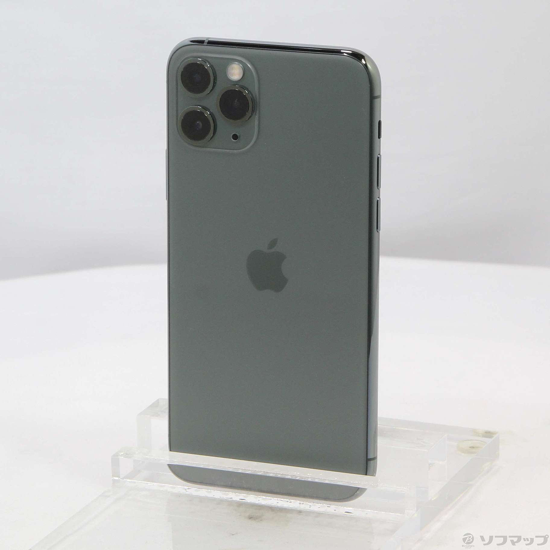 中古】iPhone11 Pro 256GB ミッドナイトグリーン MWCC2J／A SIMフリー