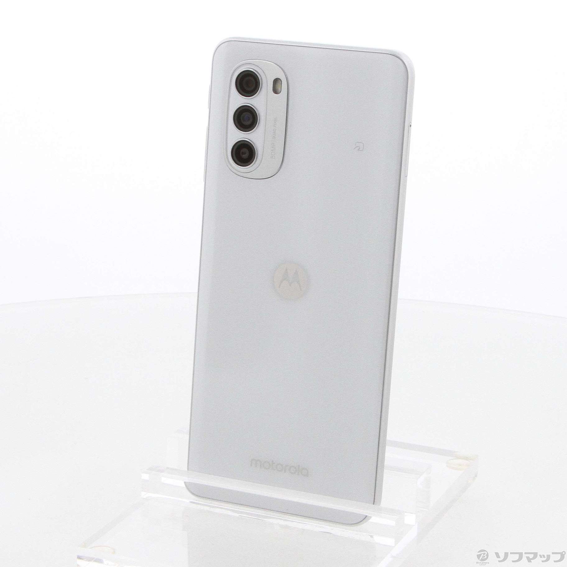 中古】moto g52j 5G 128GB パールホワイト PATM0001JP SIMフリー