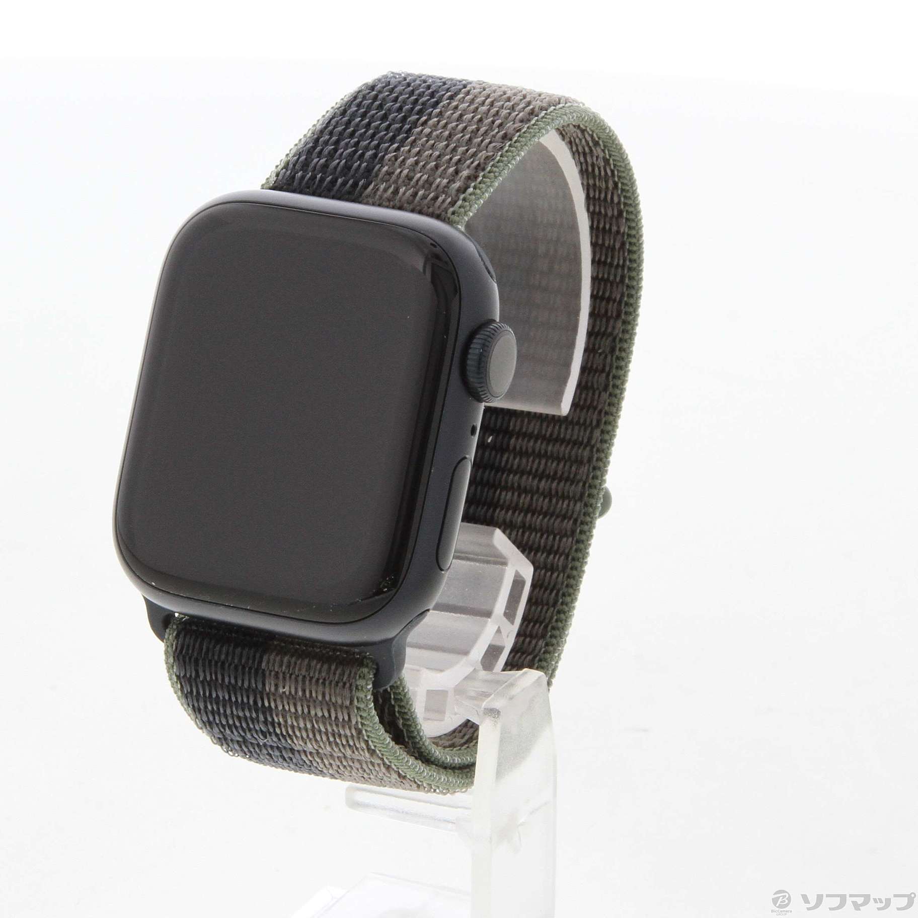 中古】Apple Watch Series 7 GPS 41mm ミッドナイトアルミニウムケース トルネード／グレイスポーツループ  [2133046683123] - リコレ！|ビックカメラグループ ソフマップの中古通販サイト