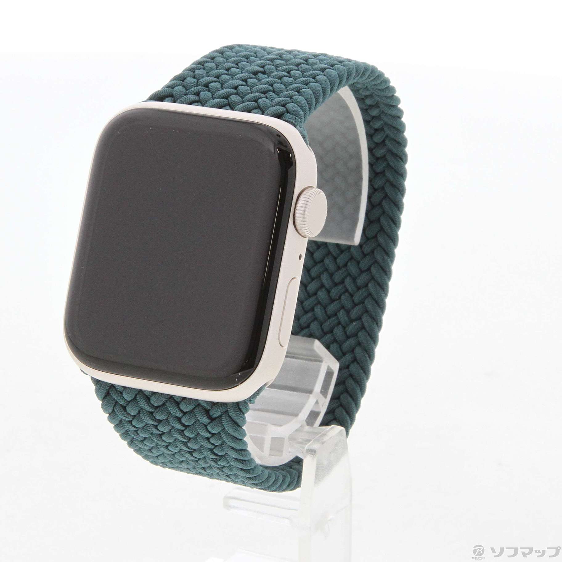 2極タイプ apple watch se 第2世代 44mm スターライト ソロループ