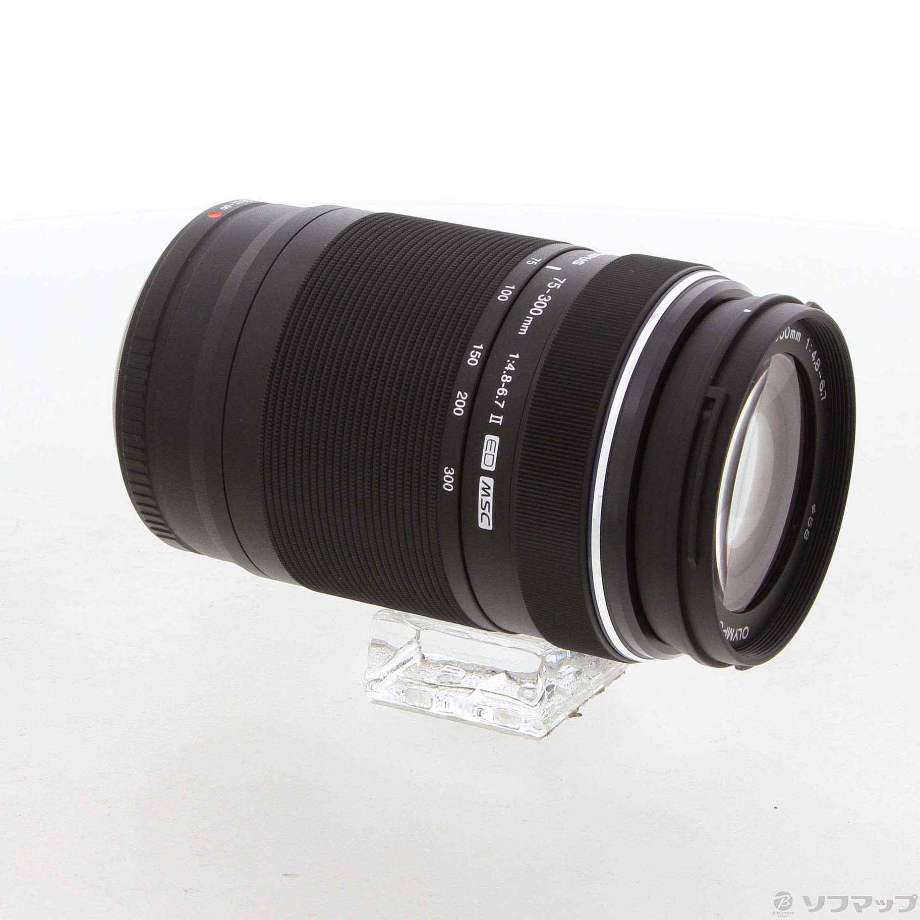 中古】M.ZUIKO DIGITAL ED 75-300mm F4.8-6.7 II ブラック 