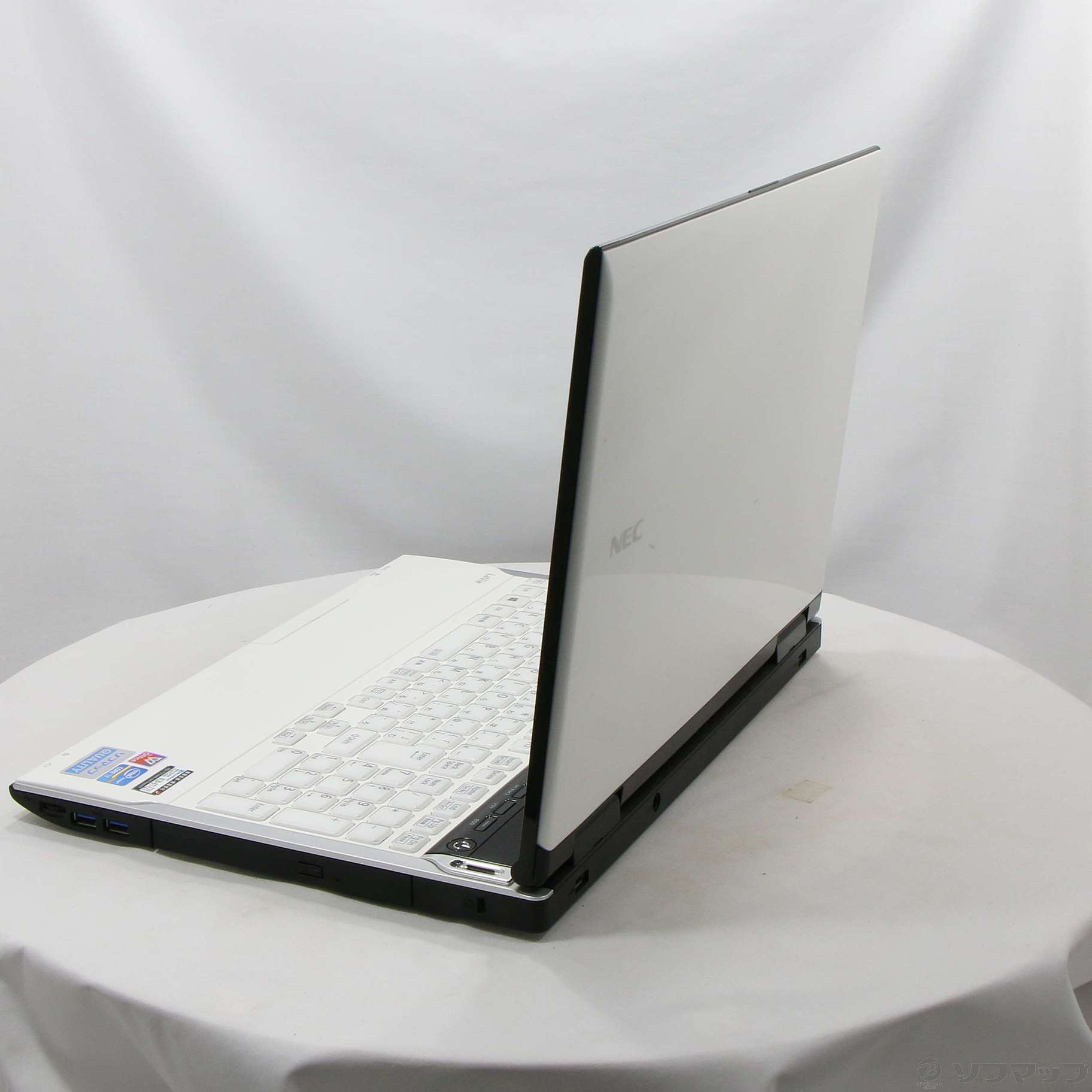 中古】LaVie L LL750／JS1YW PC-LL750JS1YW クリスタルホワイト