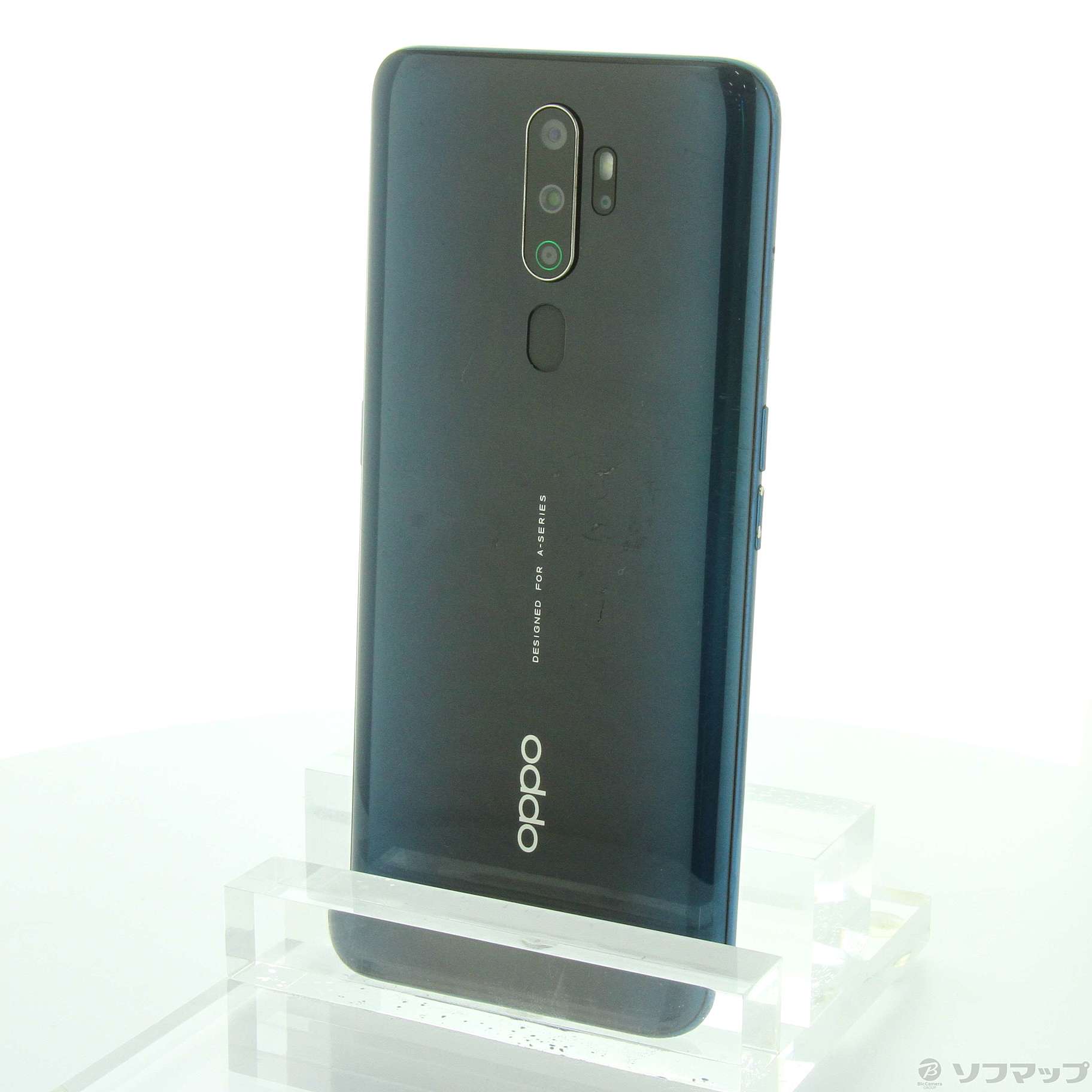 中古】OPPO A5 2020 64GB ブルー OPU32SLU UQ mobile [2133046699872