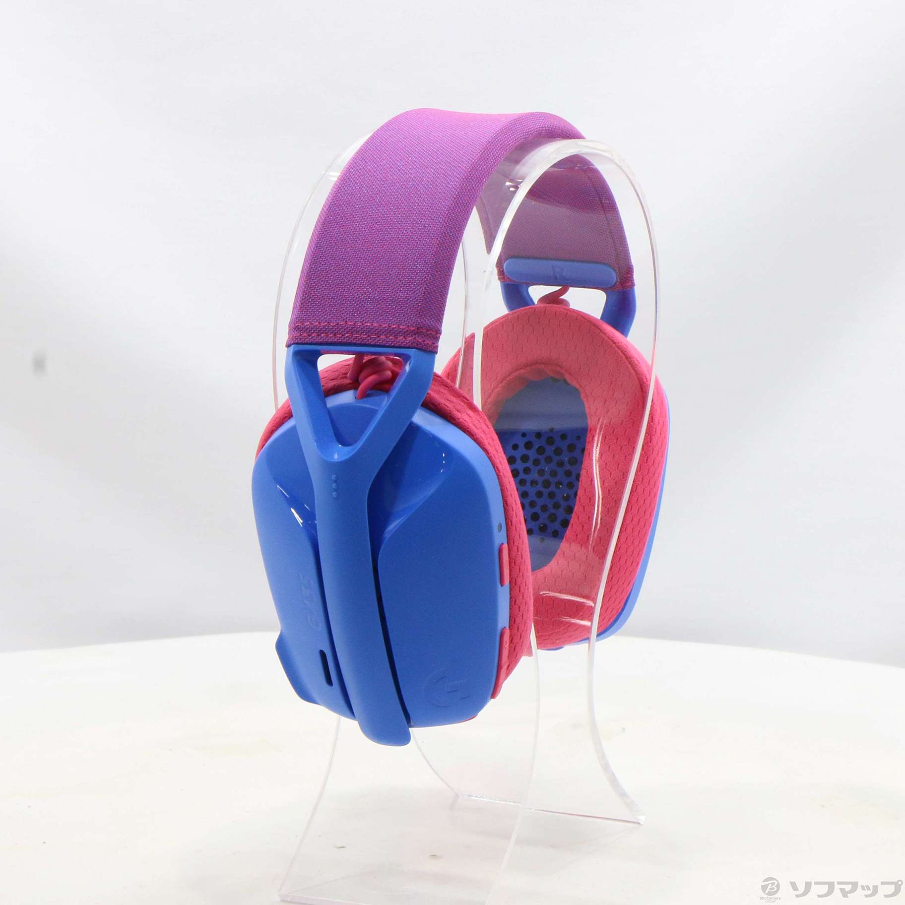 中古】G435BL LIGHTSPEED Wireless Gaming Headset ブルー&ラズベリー