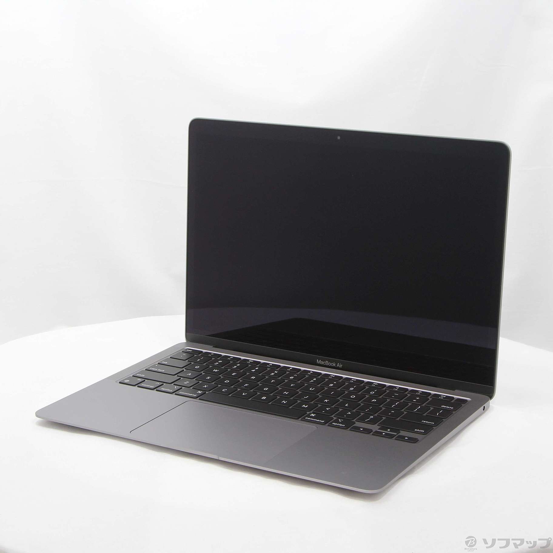 カスタマイズ品 USキーボード MacBook Air 13.3-inch Late 2020 MGN73J／A Apple M1  8コアCPU_8コアGPU 16GB SSD512GB スペースグレイ 〔macOS Big Sur v11.0〕