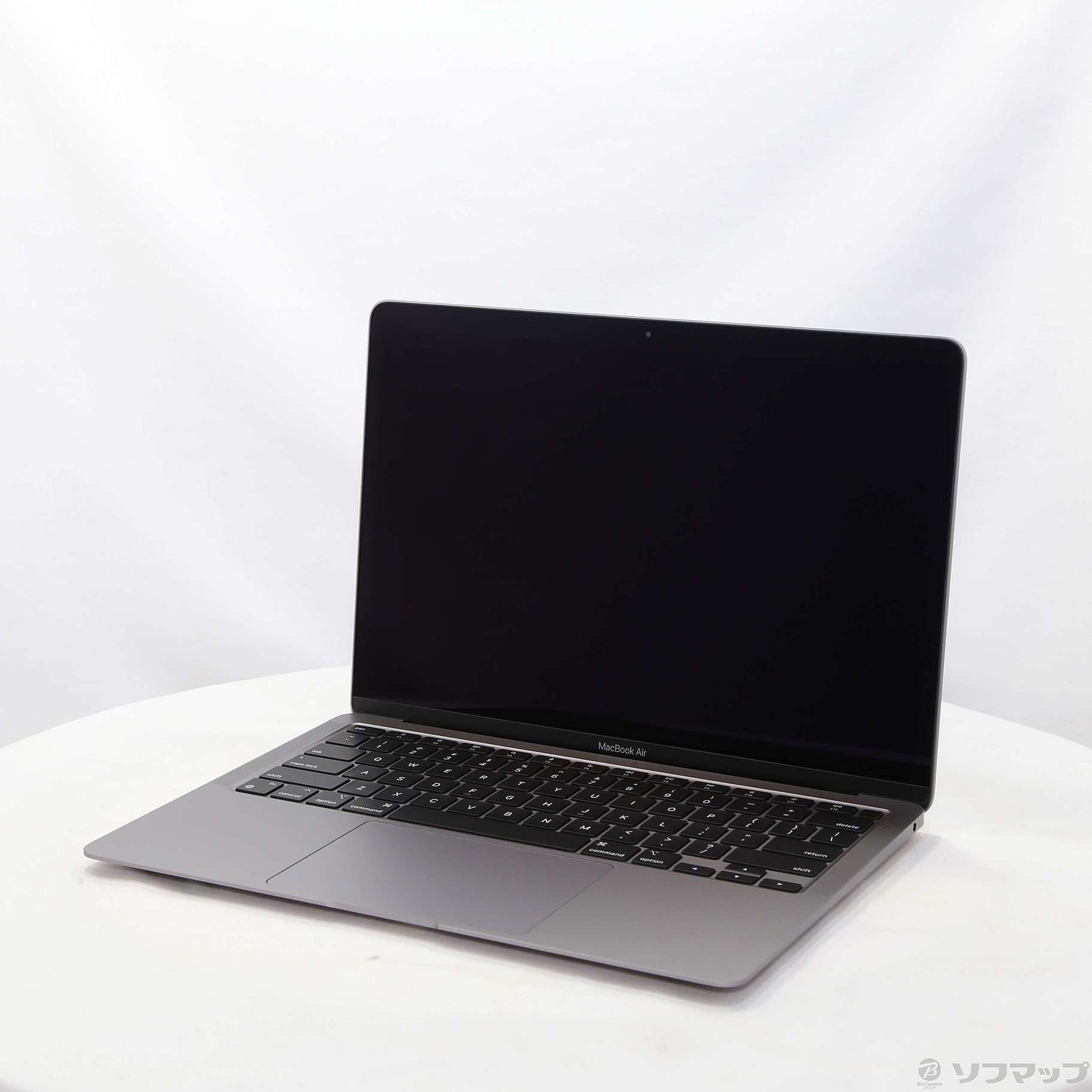 カスタマイズ品 USキーボード MacBook Air 13.3-inch Late 2020 MGN73J／A Apple M1  8コアCPU_8コアGPU 16GB SSD512GB スペースグレイ 〔macOS Big Sur v11.0〕