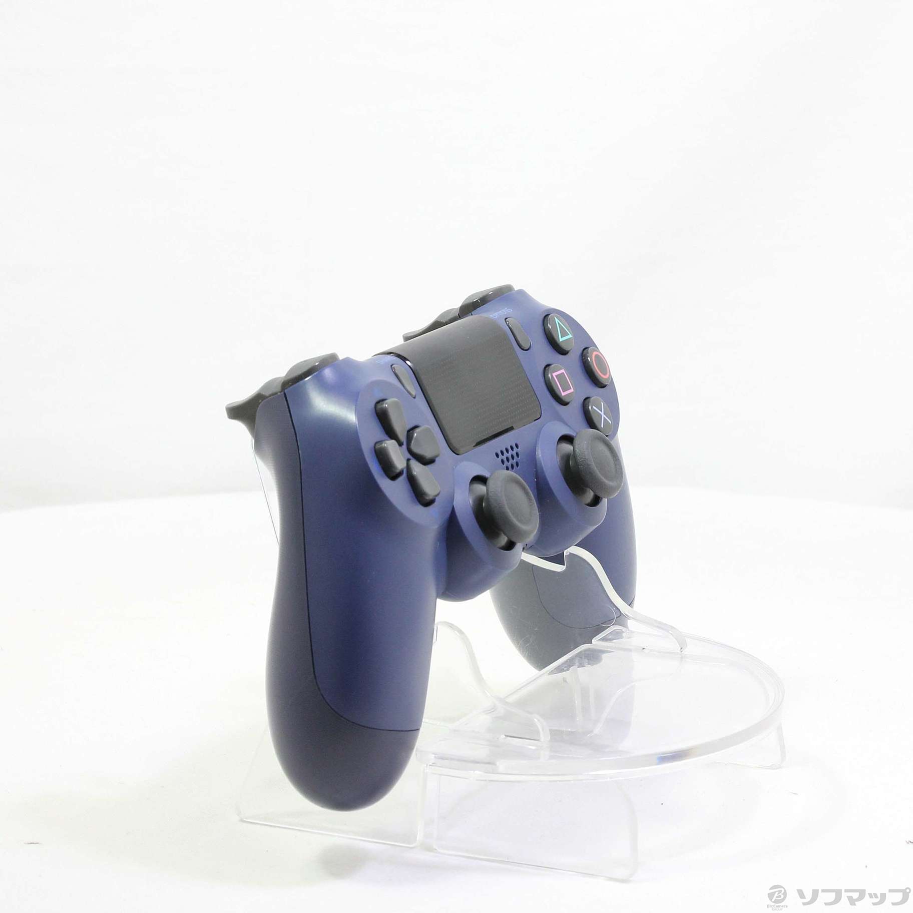 中古】ワイヤレスコントローラー DUALSHOCK4 ミッドナイト・ブルー