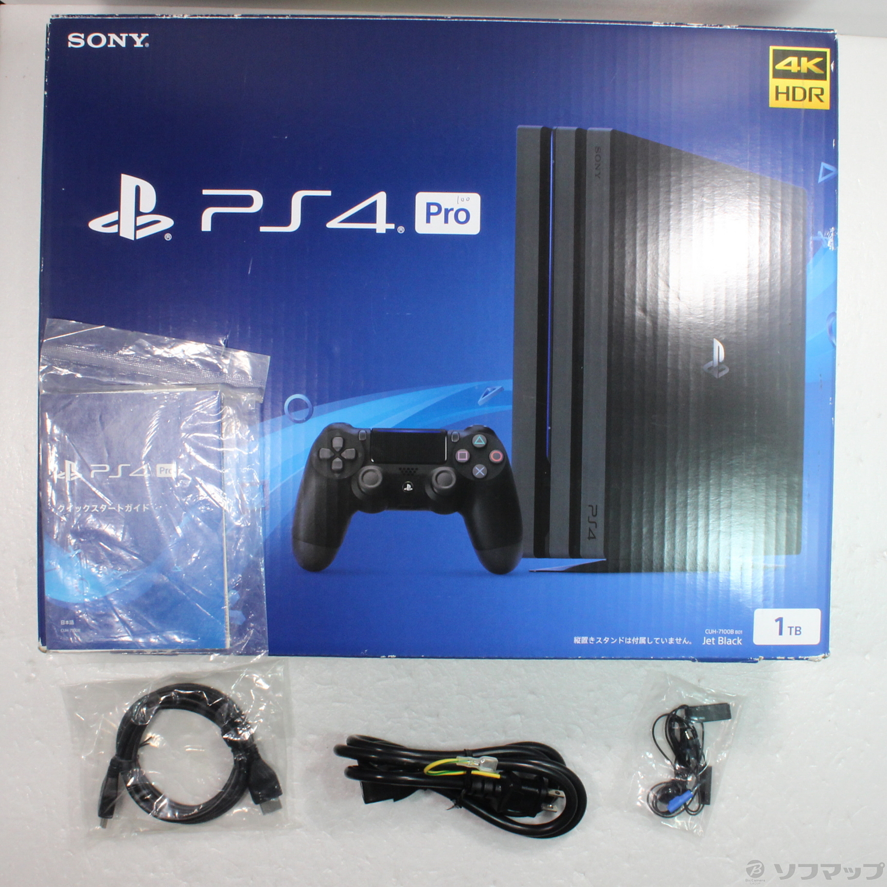 PlayStation 4 Pro ジェット・ブラック 1TB CUH-7100BB