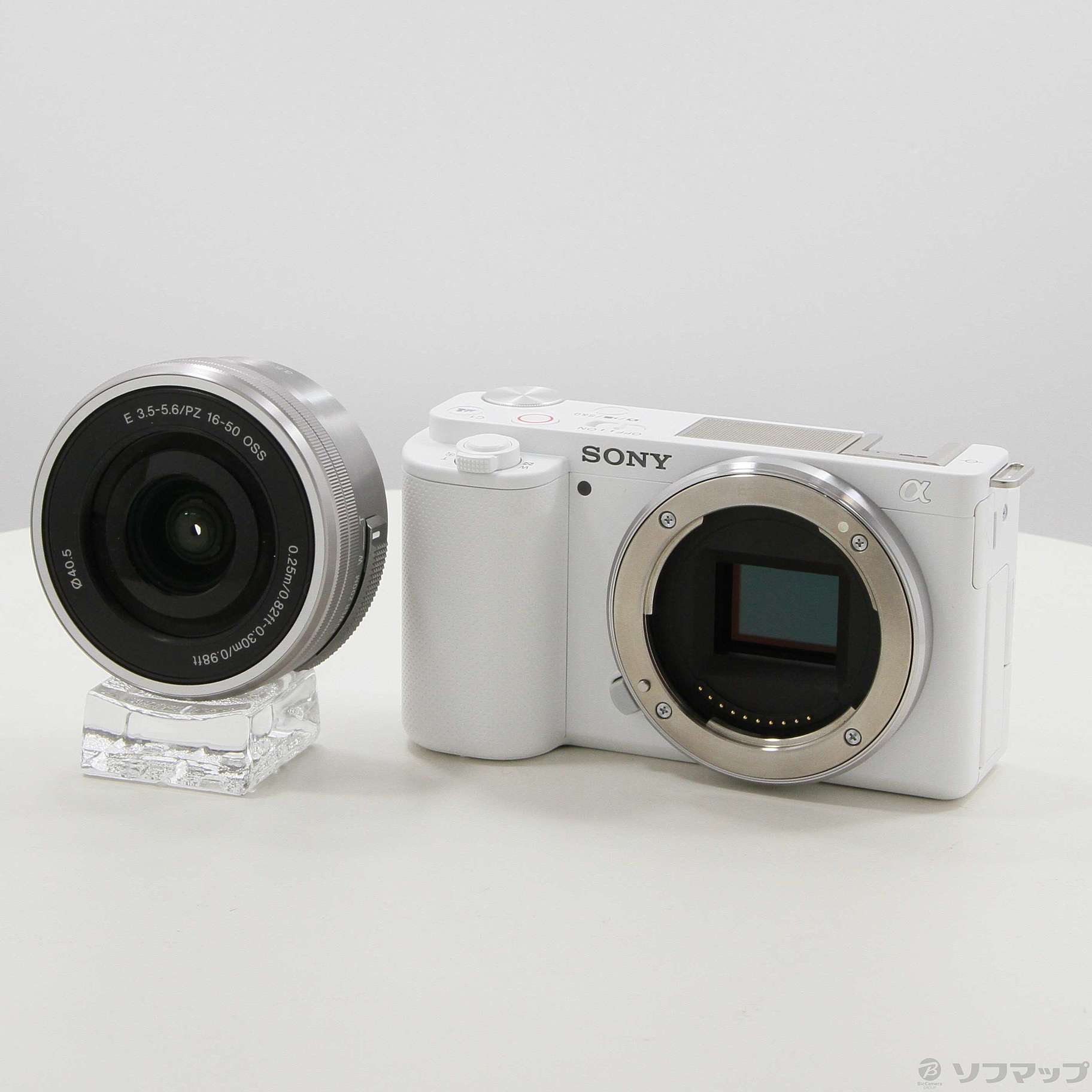 中古】VLOGCAM ZV-E10L パワーズームレンズキット ホワイト