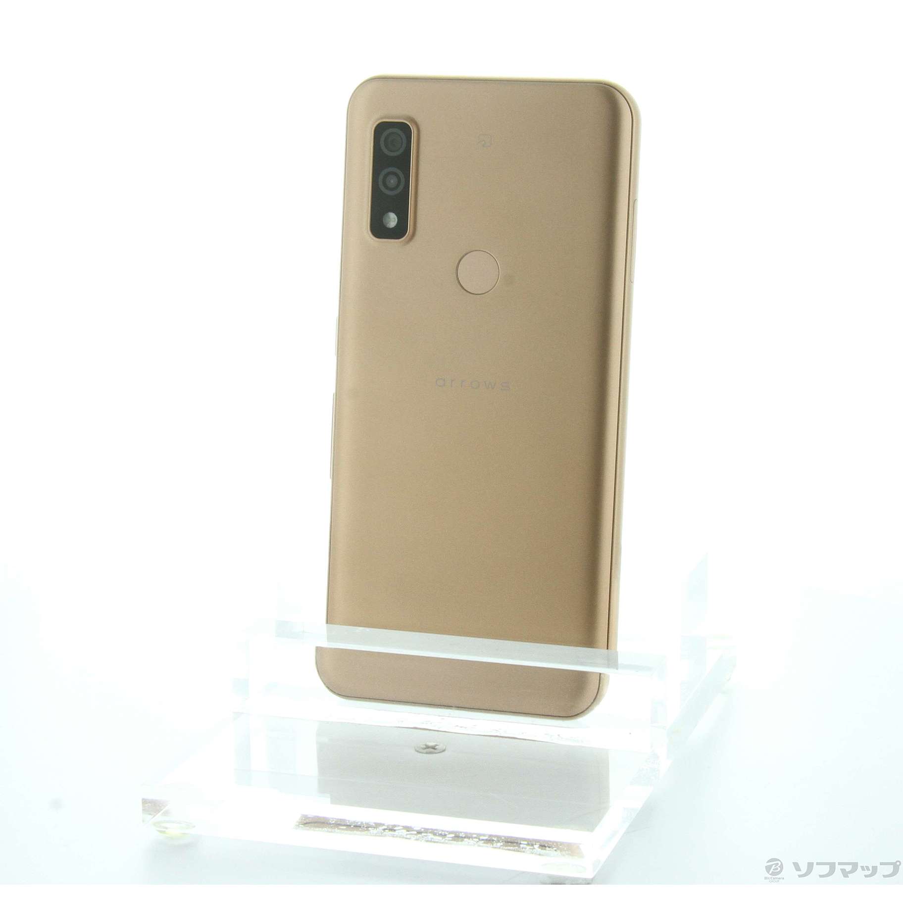 中古】arrows We 64GB ローズゴールド FCG01 auロック解除SIMフリー 