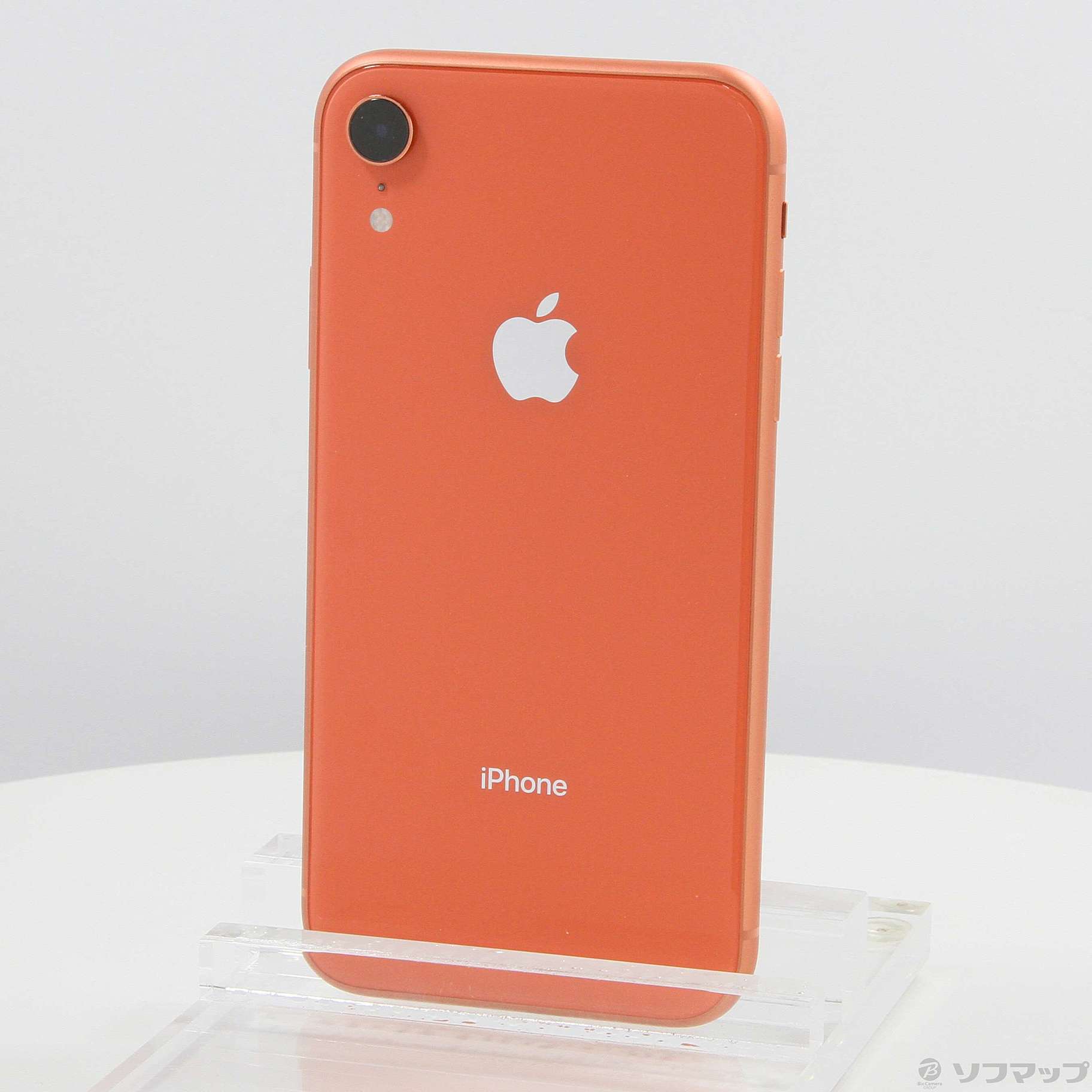 【美品】iPhone XR Coral 64GB SIMフリー