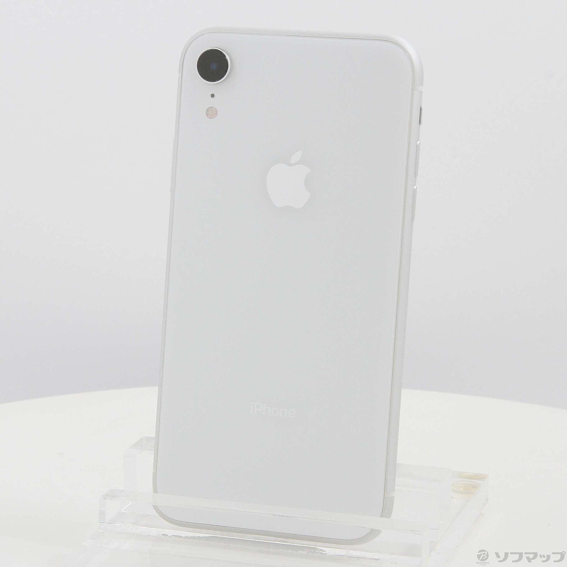 中古】iPhoneXR 64GB ホワイト MT032J／A SIMフリー [2133046755202