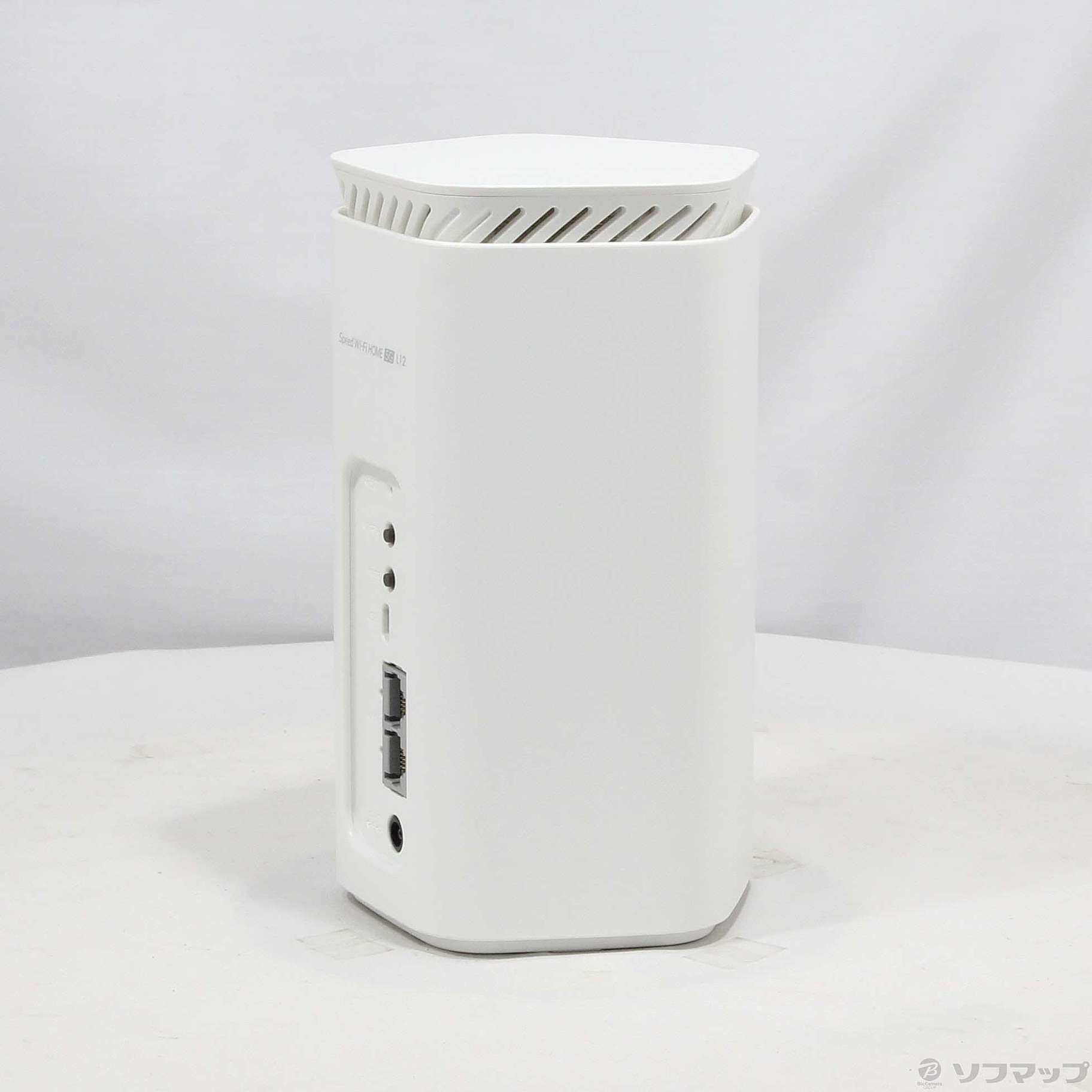 中古】Speed Wi-Fi HOME 5G L12 ホワイト NAR02SWU [2133046756797