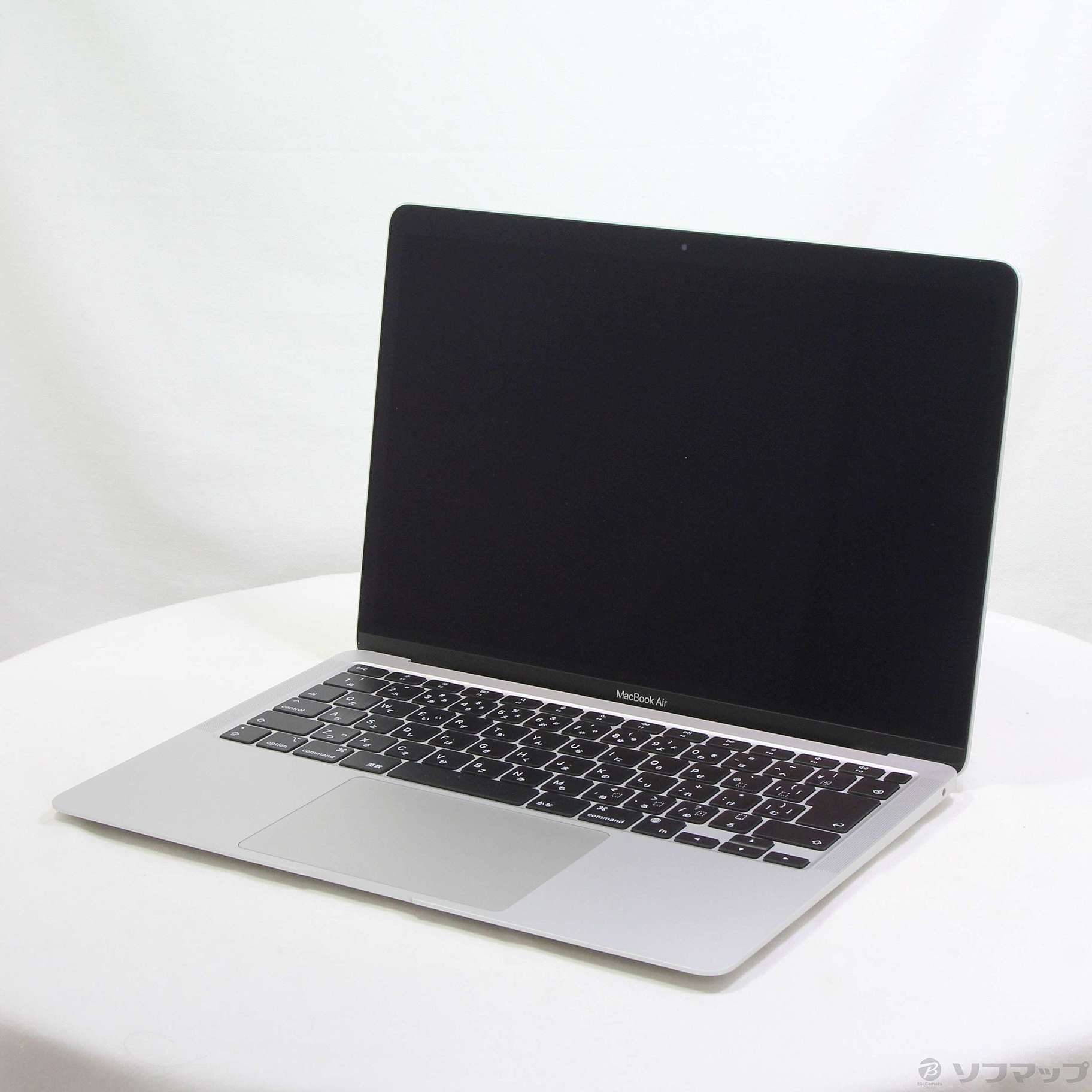 美品】MacBookAir 2020 シルバー充放電回数９回 - ノートPC