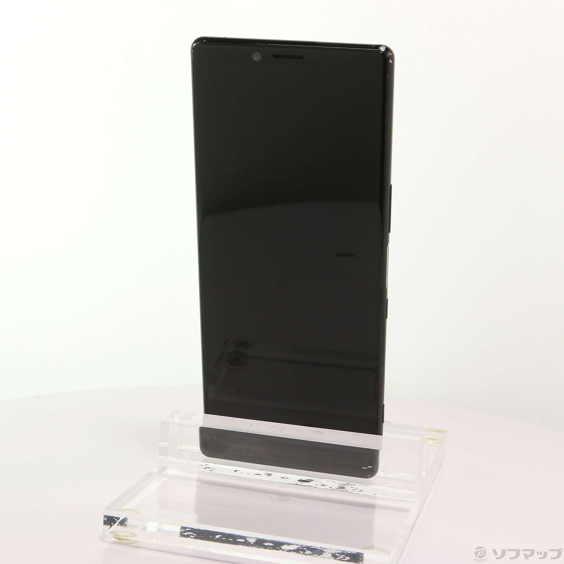 中古】Xperia 1 64GB ブラック SO-03L docomoロック解除SIMフリー