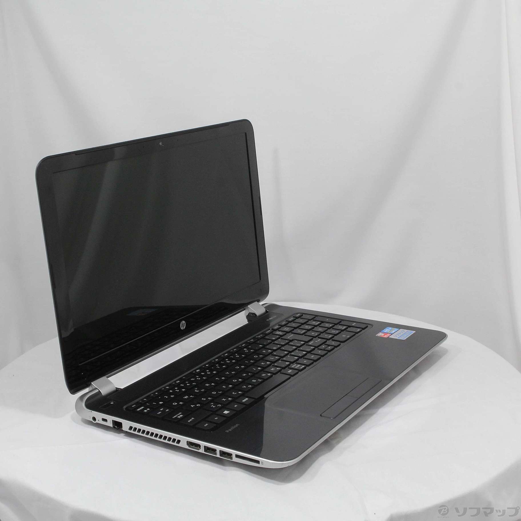 格安安心パソコン HP Pavilion 15-n212TU G0A15PA#ABJ ［Core i3 3217U  (1.8GHz)／4GB／HDD500GB／15.6インチワイド］