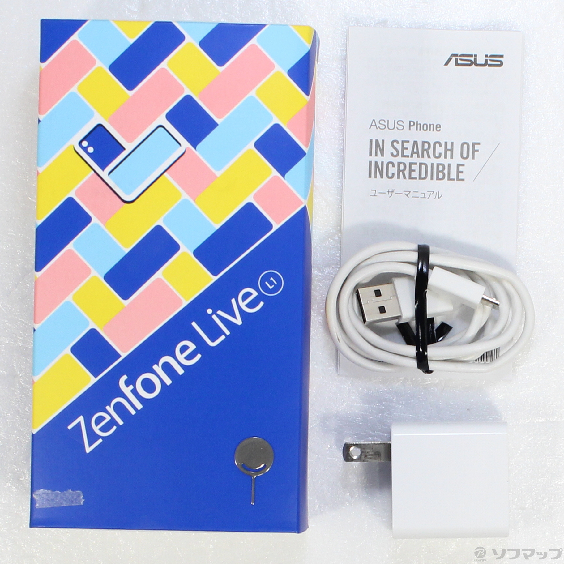 中古】ZenFone Live L1 32GB ミッドナイトブラック ZA550KL-BK32 SIM