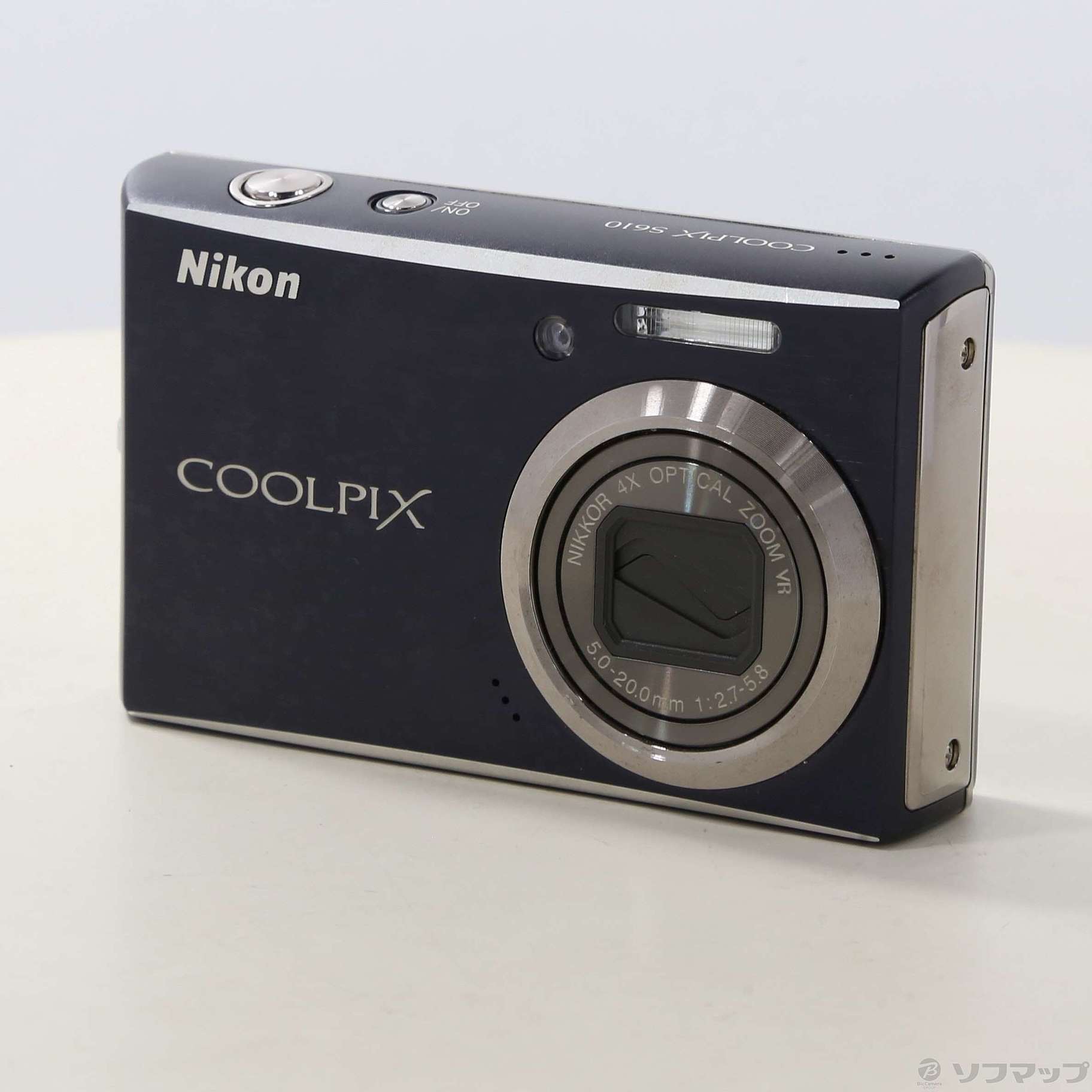 【中古】COOLPIX S610 (1000万画素／4倍ズーム／オーシャンブラック) [2133046762729] リコレ！ソフマップ