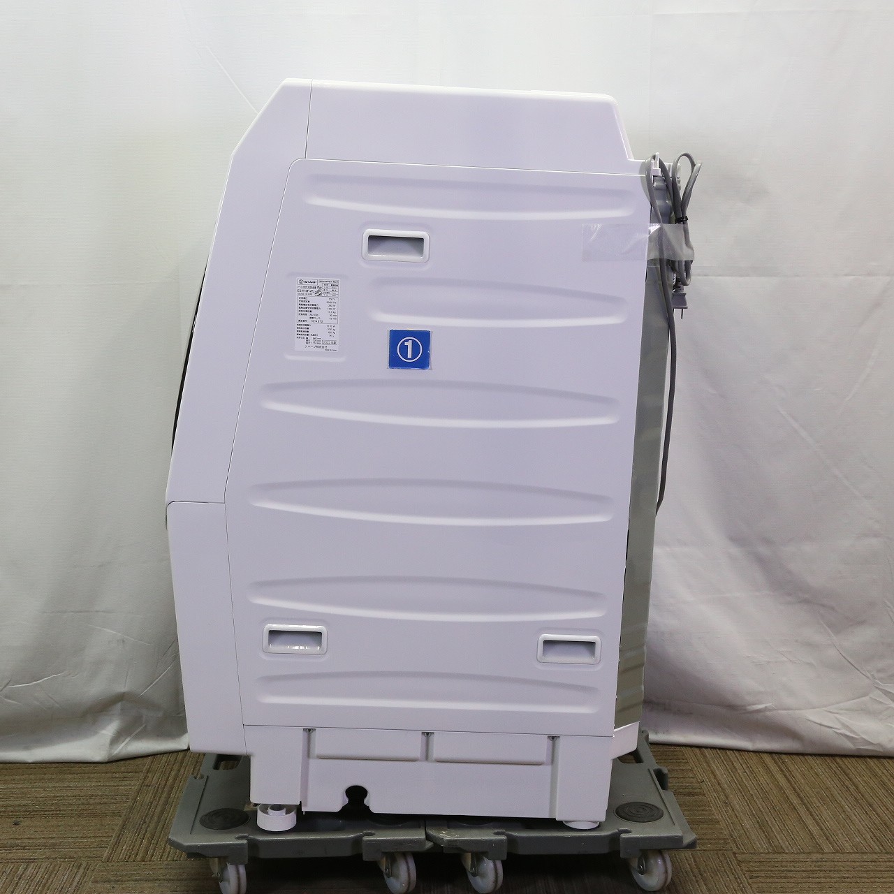 中古】〔中古品〕 ドラム式洗濯乾燥機 ホワイト系 ES-H10F-WL ［洗濯