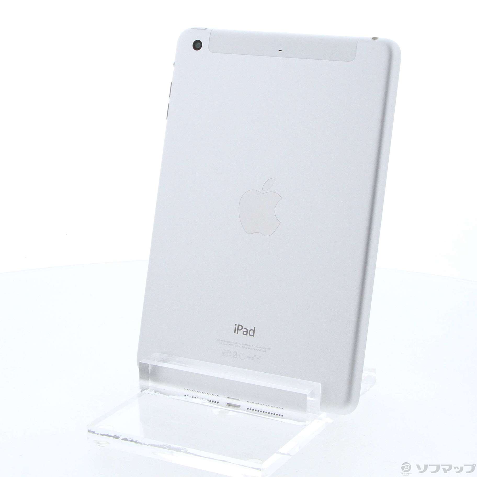 中古】iPad mini 3 16GB シルバー MGHW2J／A docomo [2133046774081