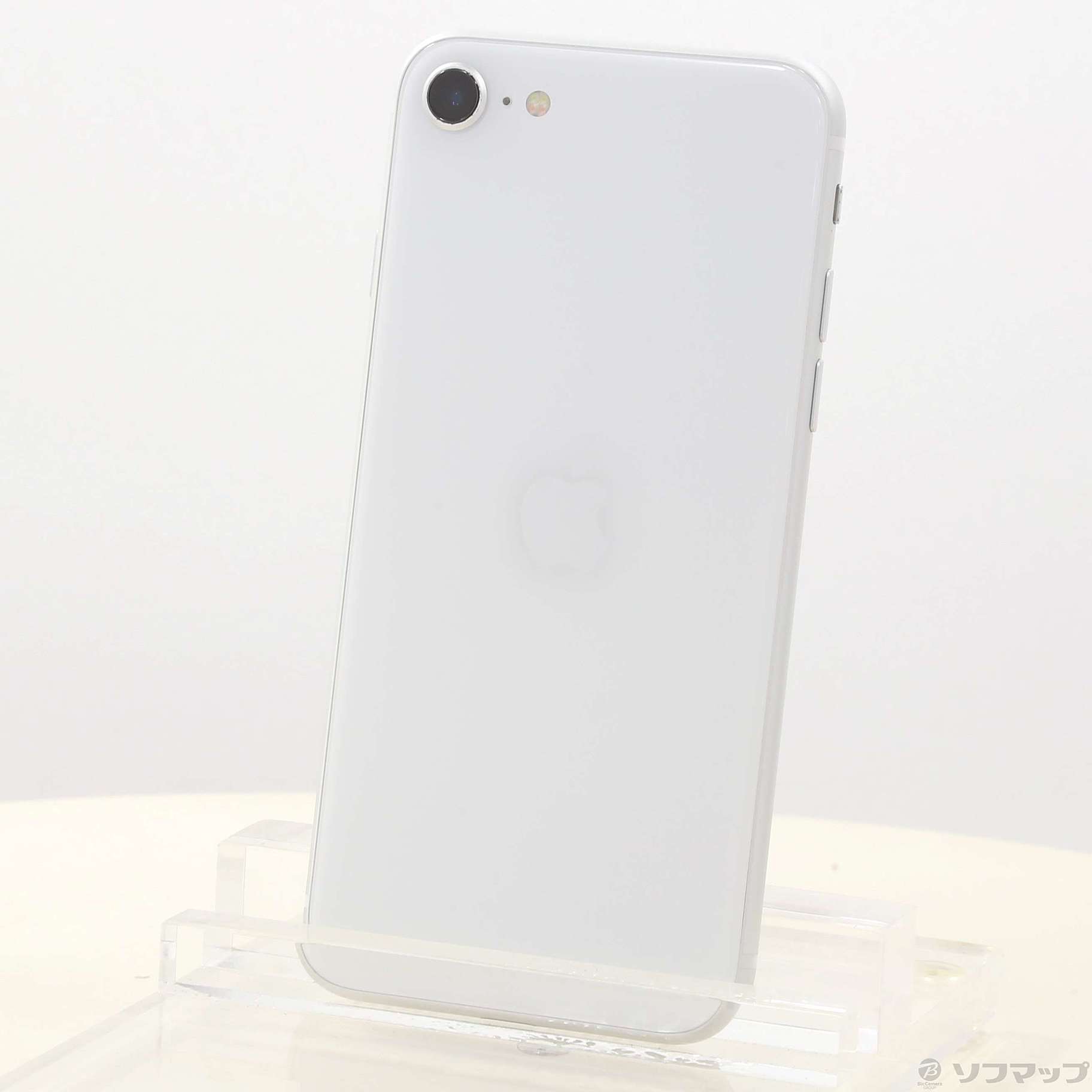 中古】iPhone SE 第2世代 128GB ホワイト MXD12J／A SIMフリー  