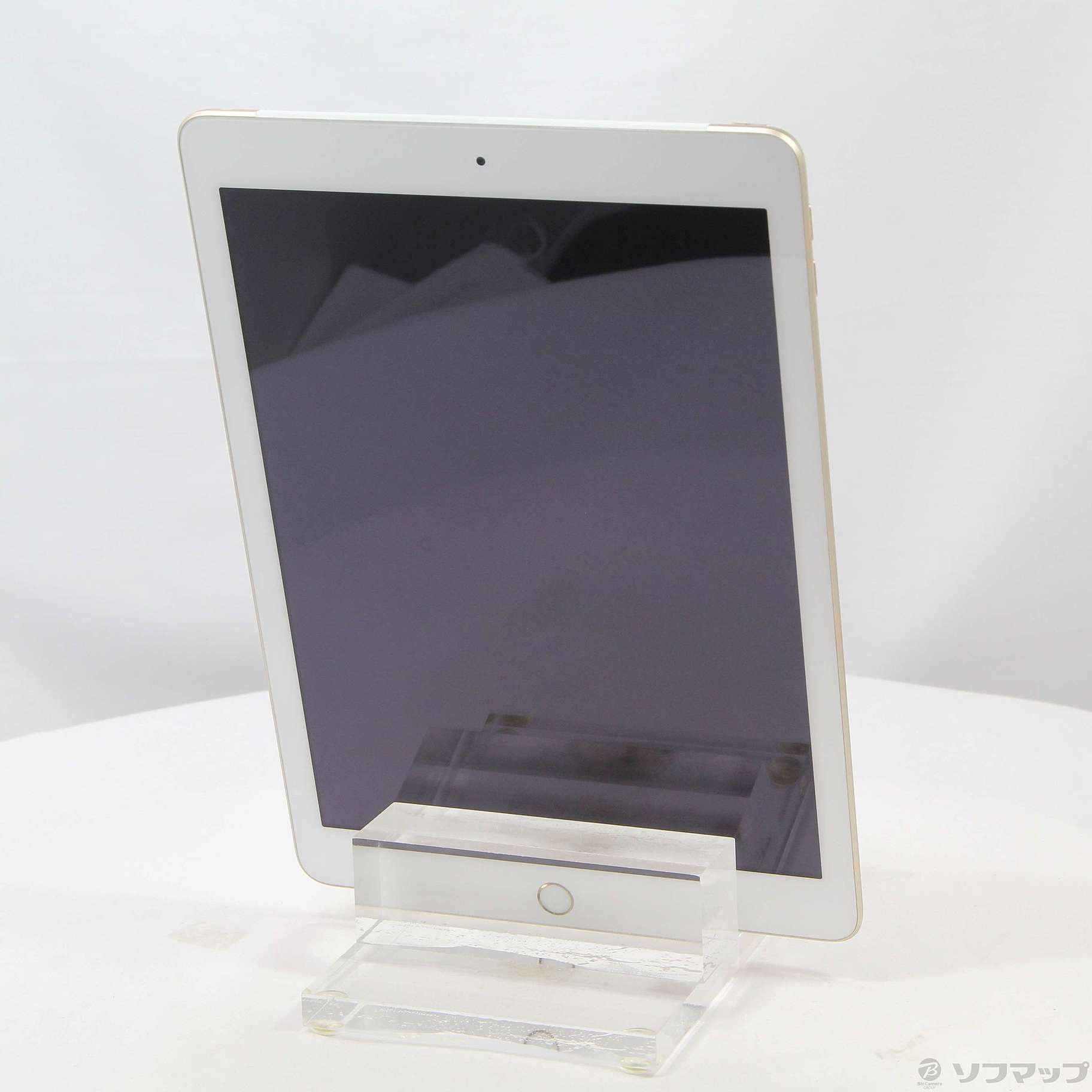 中古】iPad 第5世代 32GB ゴールド MPG42J／A SoftBankロック解除SIM