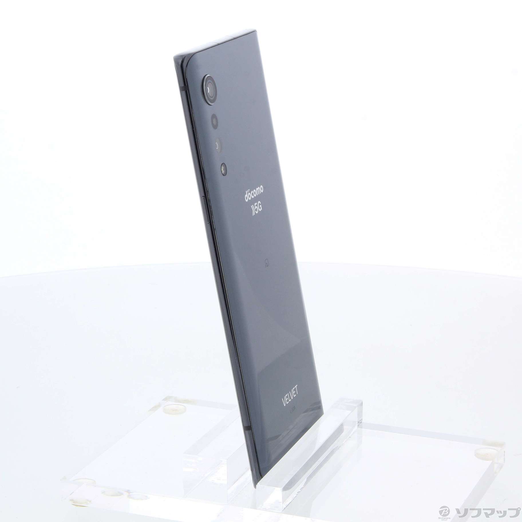 中古】LG VELVET 128GB オーロラグレー L-52A docomoロック解除SIM ...