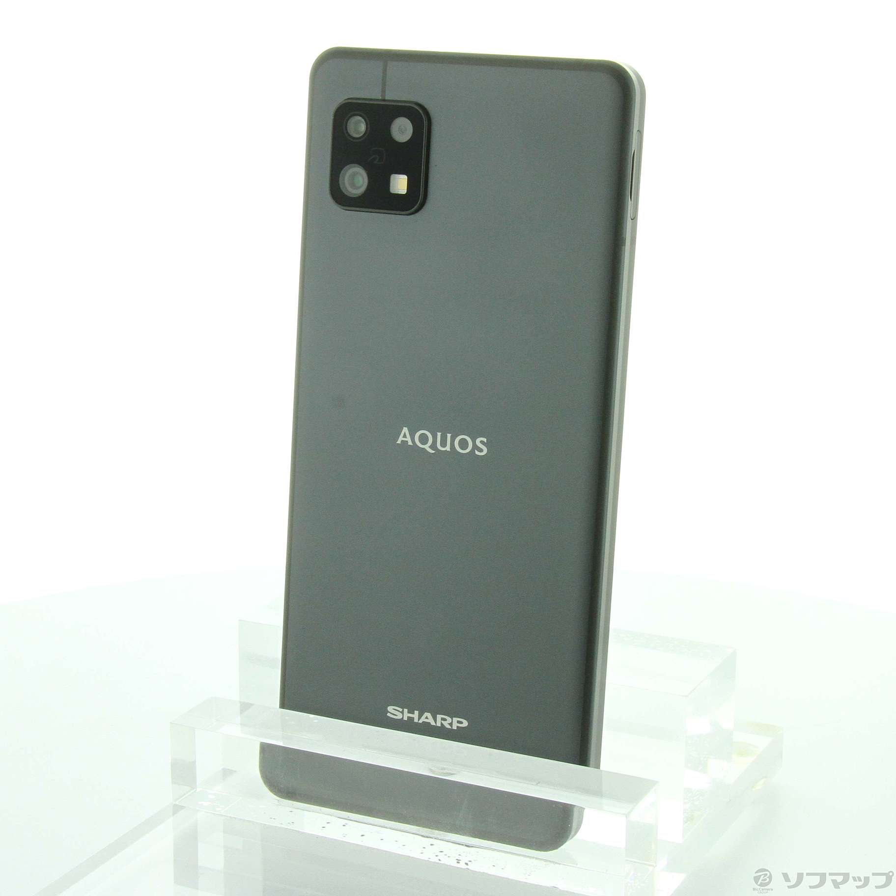 中古】AQUOS sense6 128GB ブラック SH-M19 SIMフリー [2133046782291