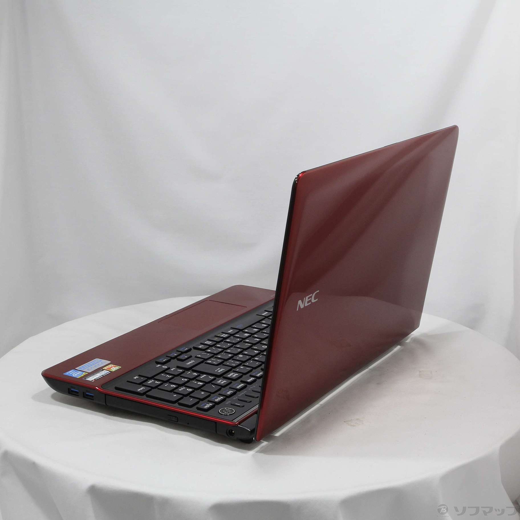 中古】格安安心パソコン LaVie S PC-LS700NSR ルミナスレッド