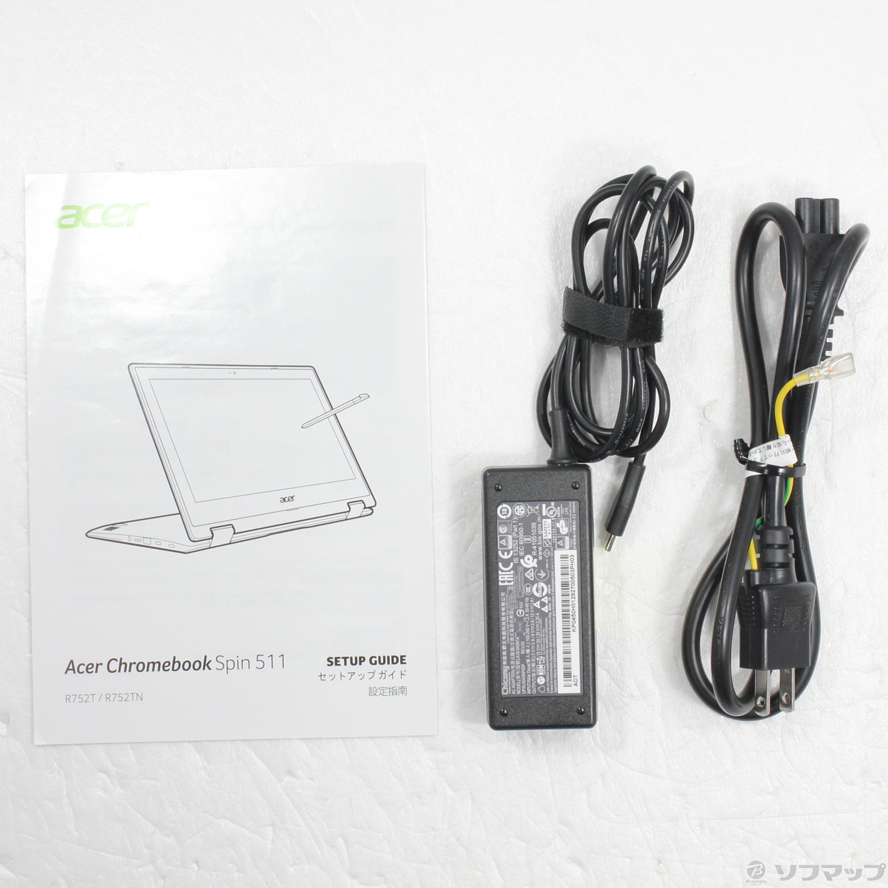 中古】Chromebook Spin 511 R752T-N14N シェールブラック