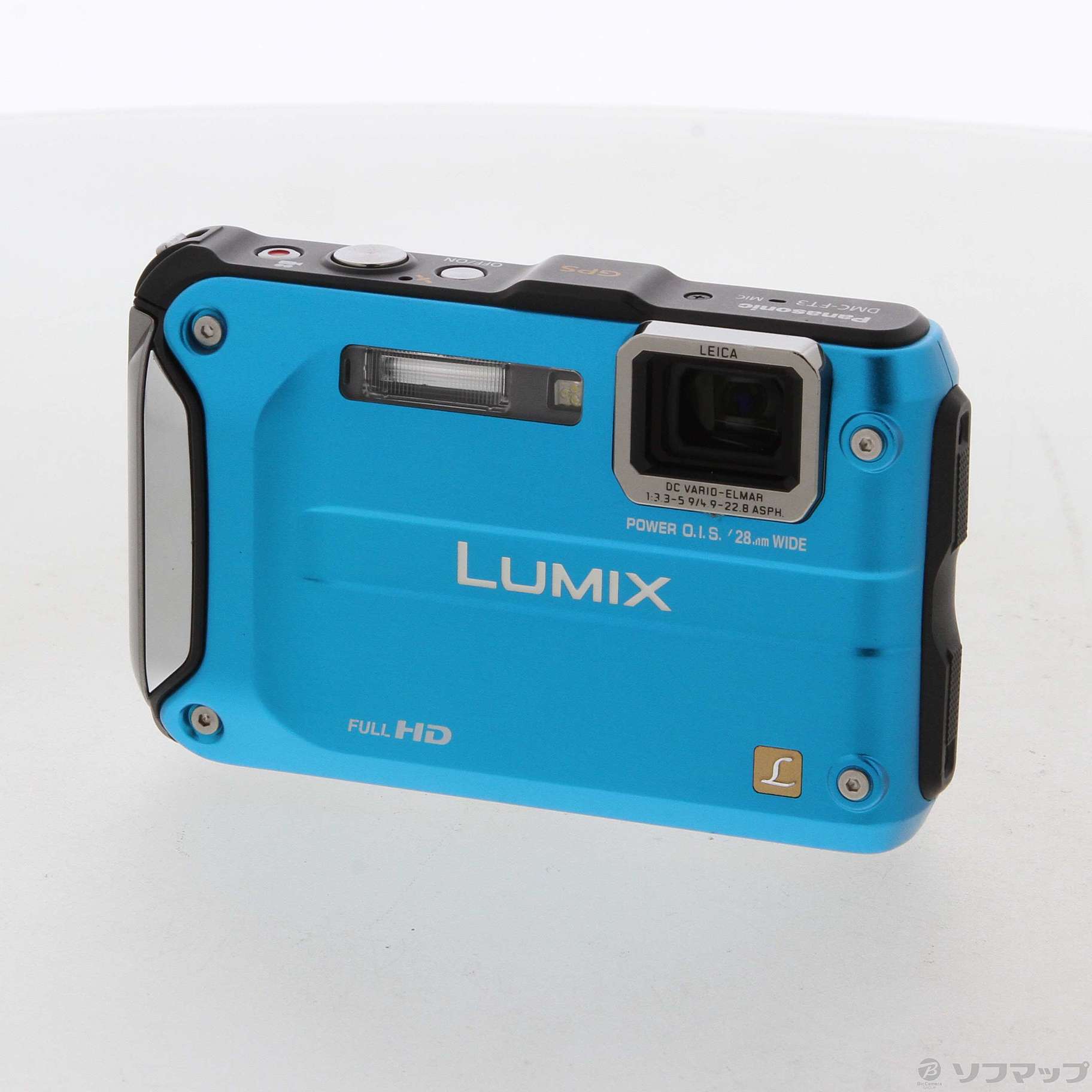 LUMIX DMC-FT3-A (1210万画素／4.6倍／スプラッシュブルー／SDXC)