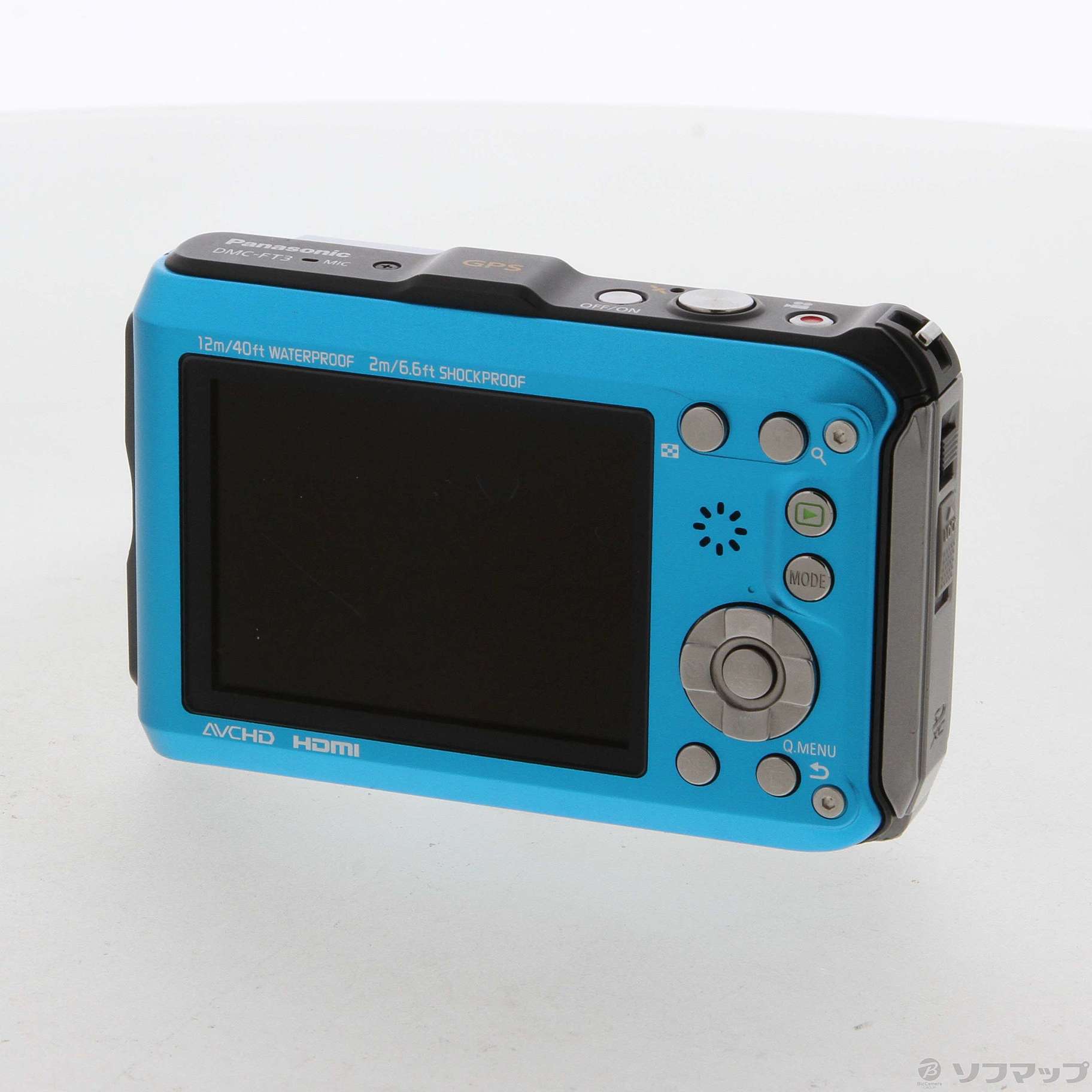 中古】LUMIX DMC-FT3-A (1210万画素／4.6倍／スプラッシュブルー