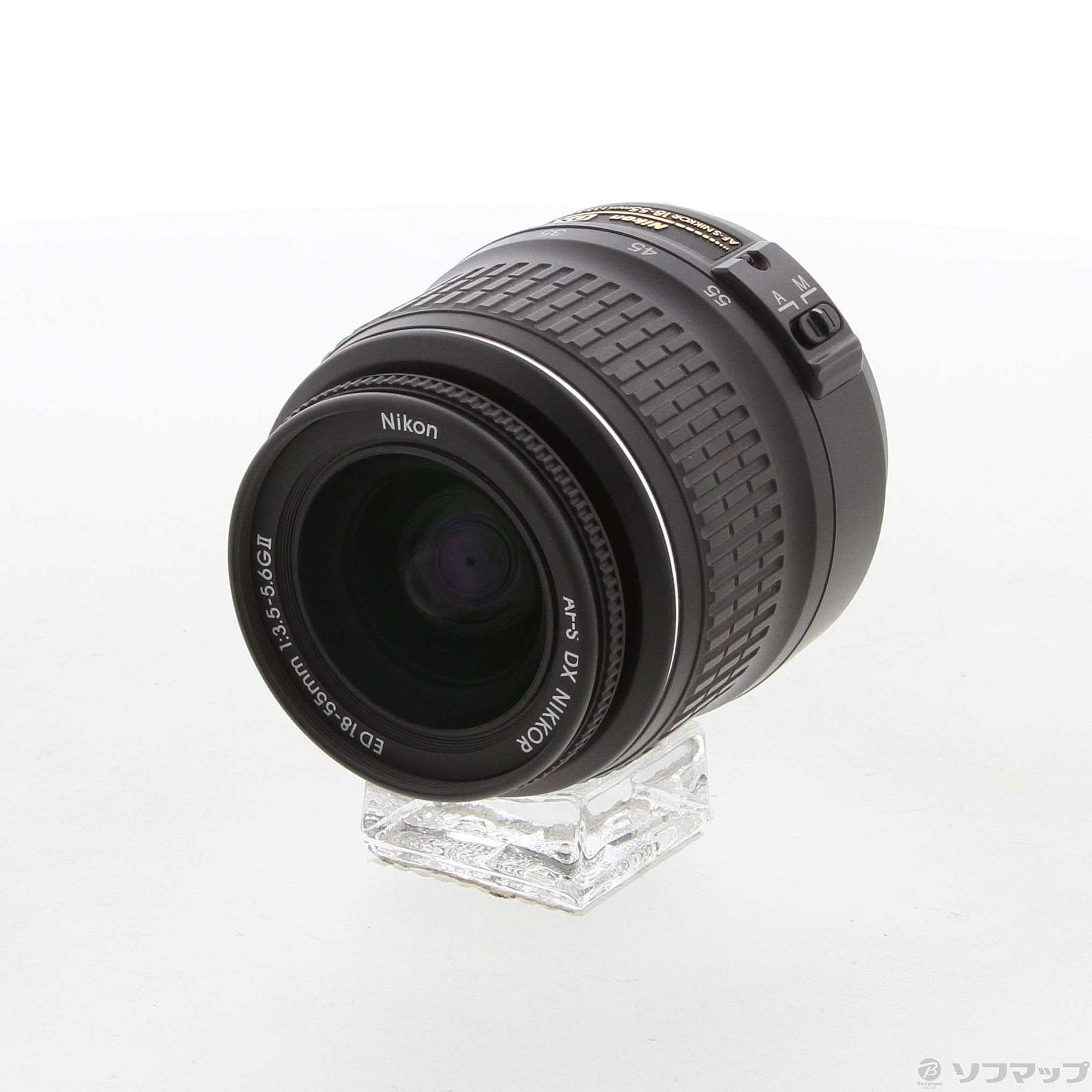 中古】Nikon AF-S DX ED 18-55mm F3.5-5.6 G II ブラック