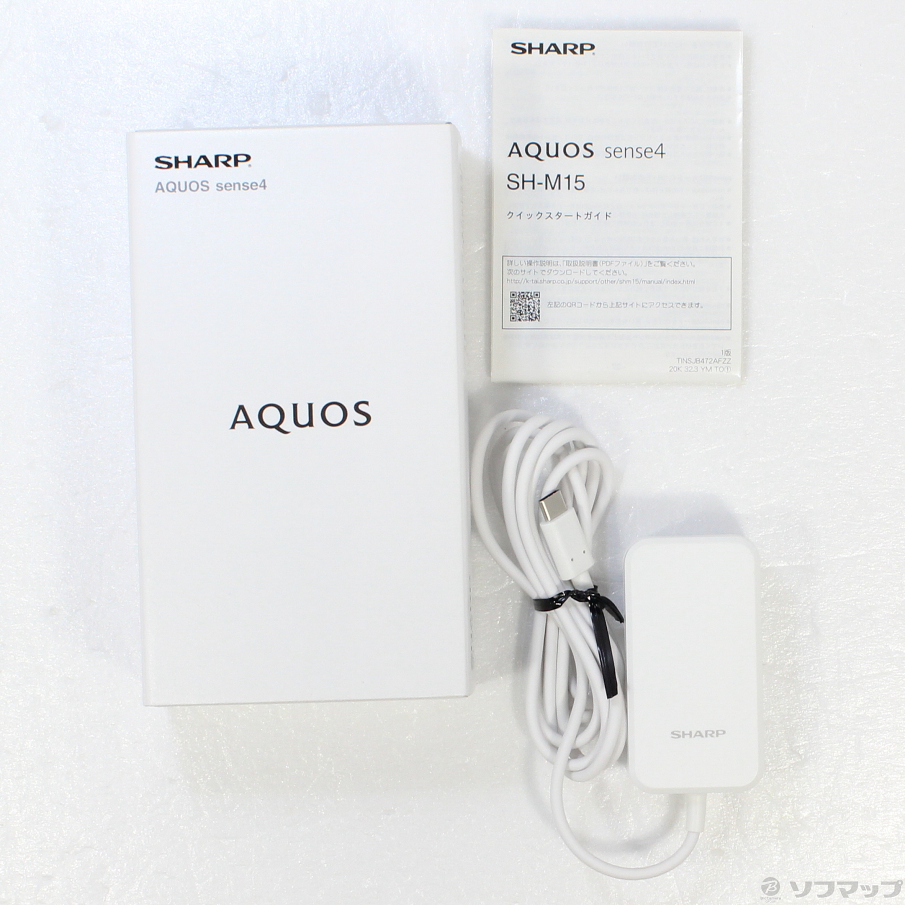 SHARP シャープ AQUOS sense4 SH-M15 ブラック - スマートフォン本体