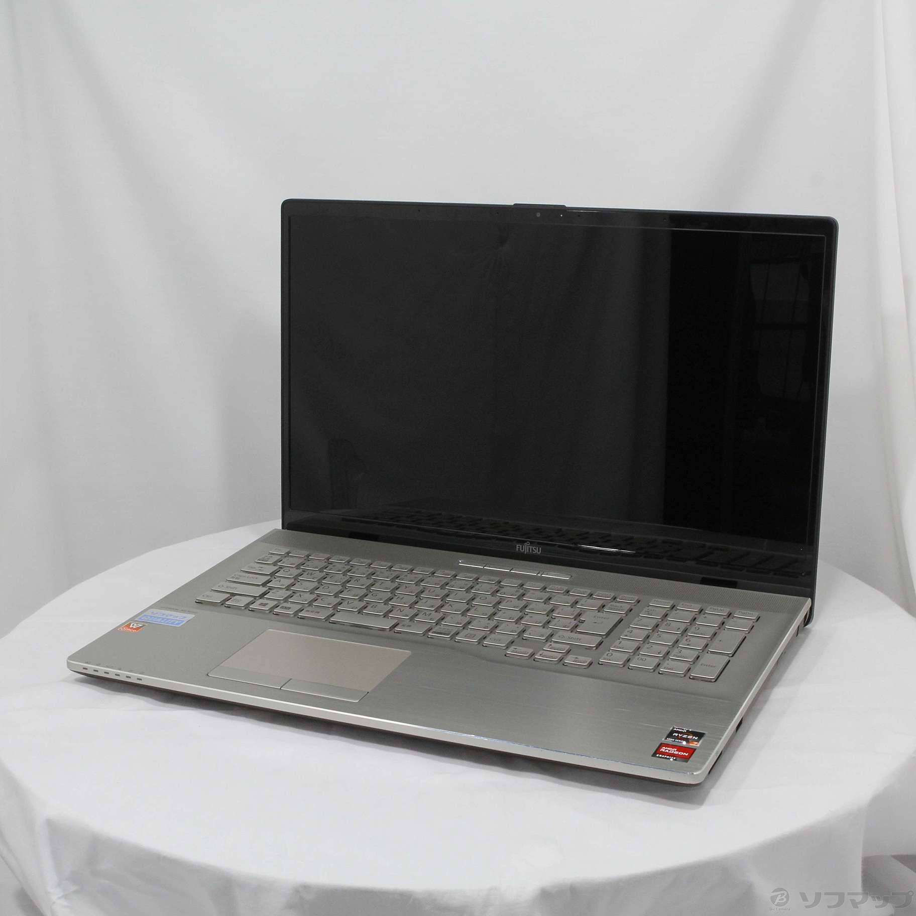 中古】LIFEBOOK NH77／F3 FMVN77F3G シャンパンゴールド ［AMD Ryzen 7