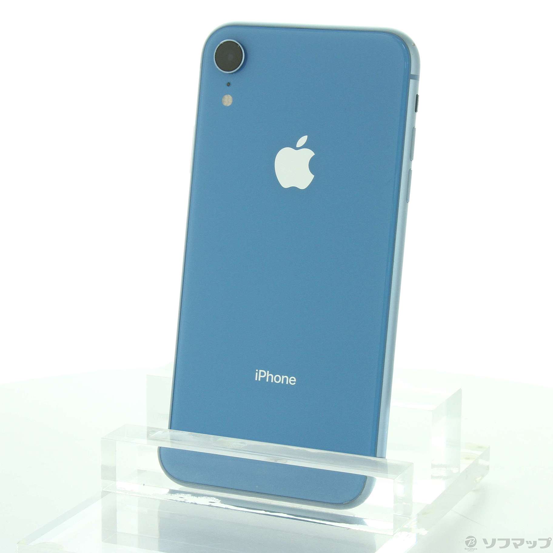 中古】iPhoneXR 64GB ブルー MT0E2J／A SoftBank [2133046813612