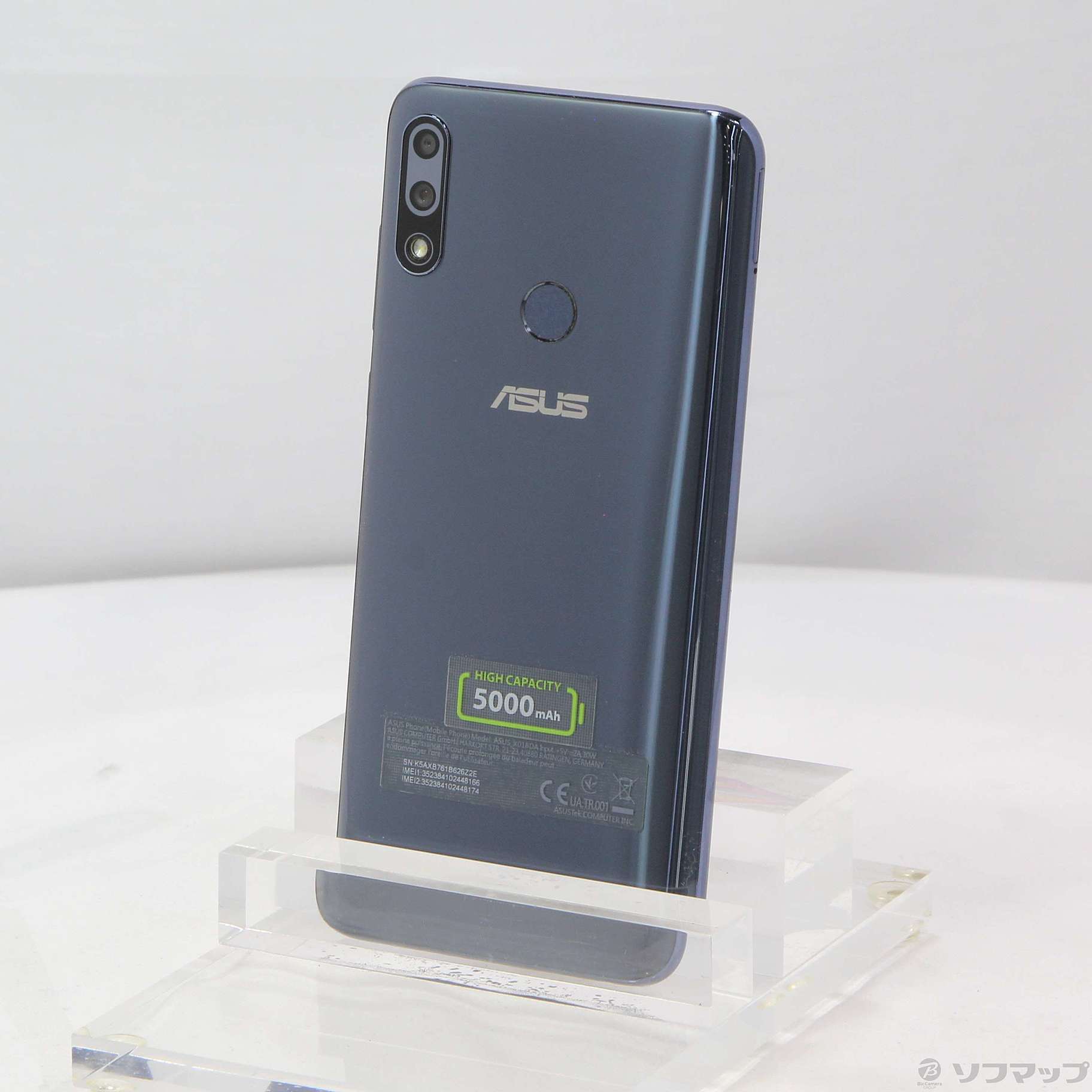 新品未開封 ASUS ZenFone Max Pro（M2） ミッドナイトブルー-