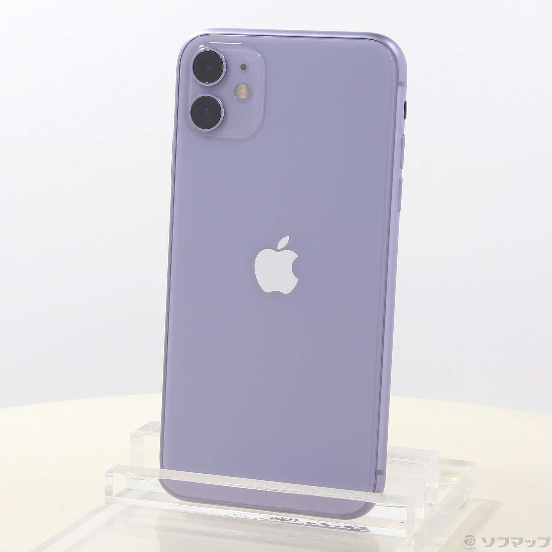 中古】iPhone11 128GB パープル MHDM3J／A SIMフリー [2133046818846