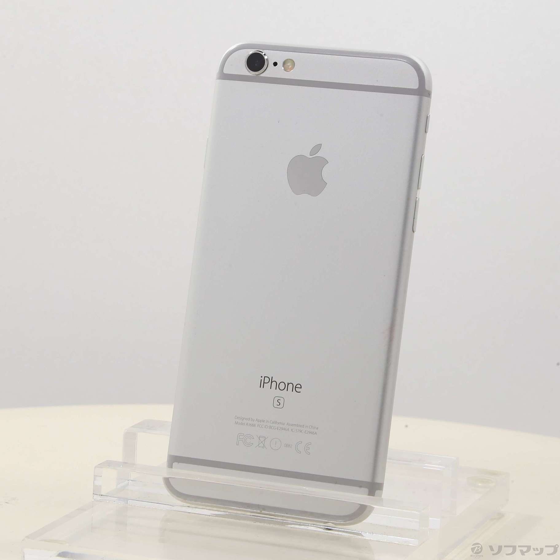 美品 iPhone 6s Silver 128 GB SIMフリー