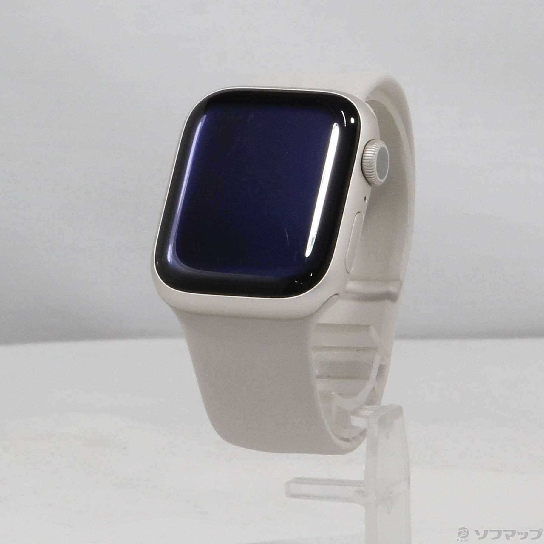 Apple Watch Series 8 GPS 41mm スターライトアルミニウムケース スターライトソロループ