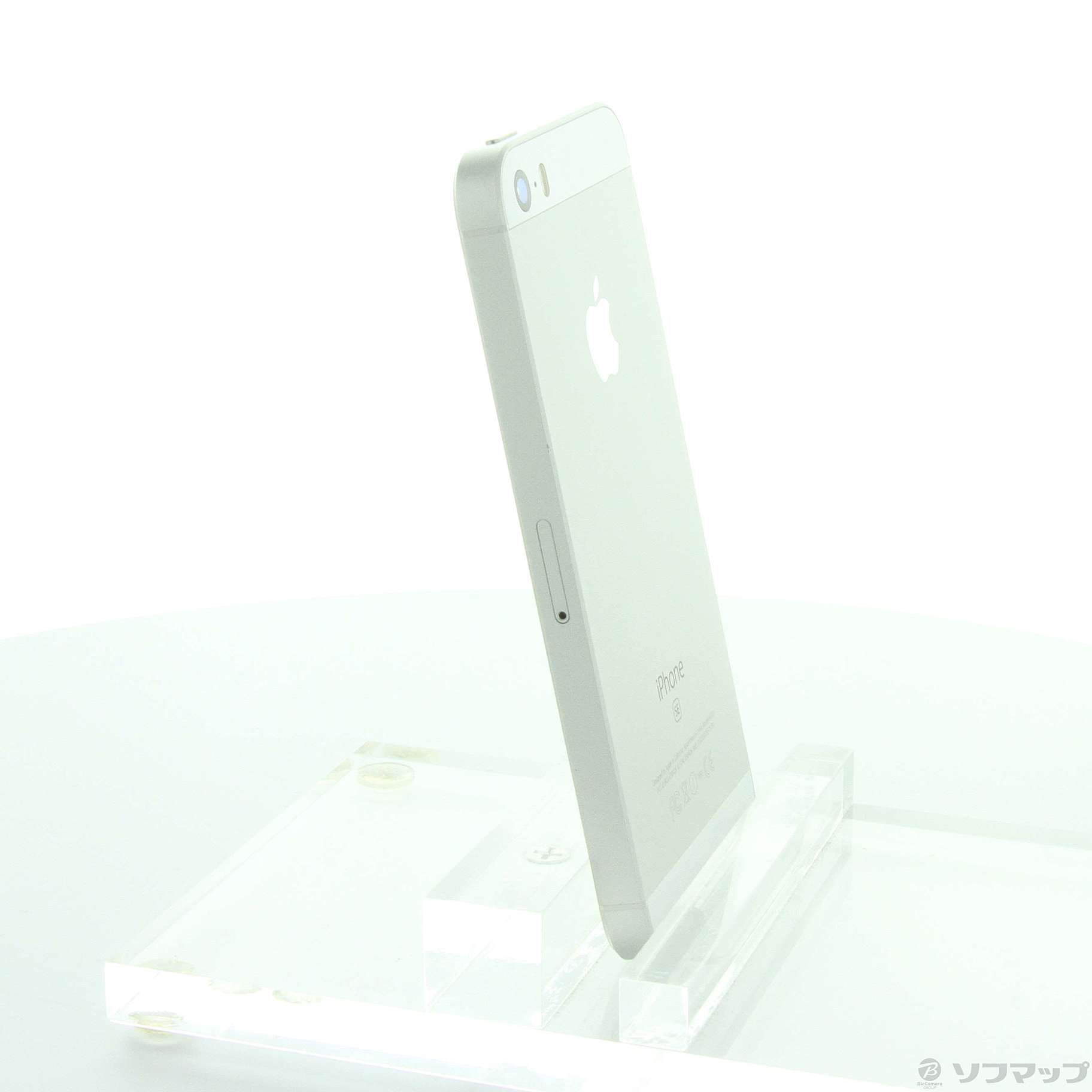 中古】iPhone SE 16GB シルバー MLLP2J／A SoftBank [2133046820993