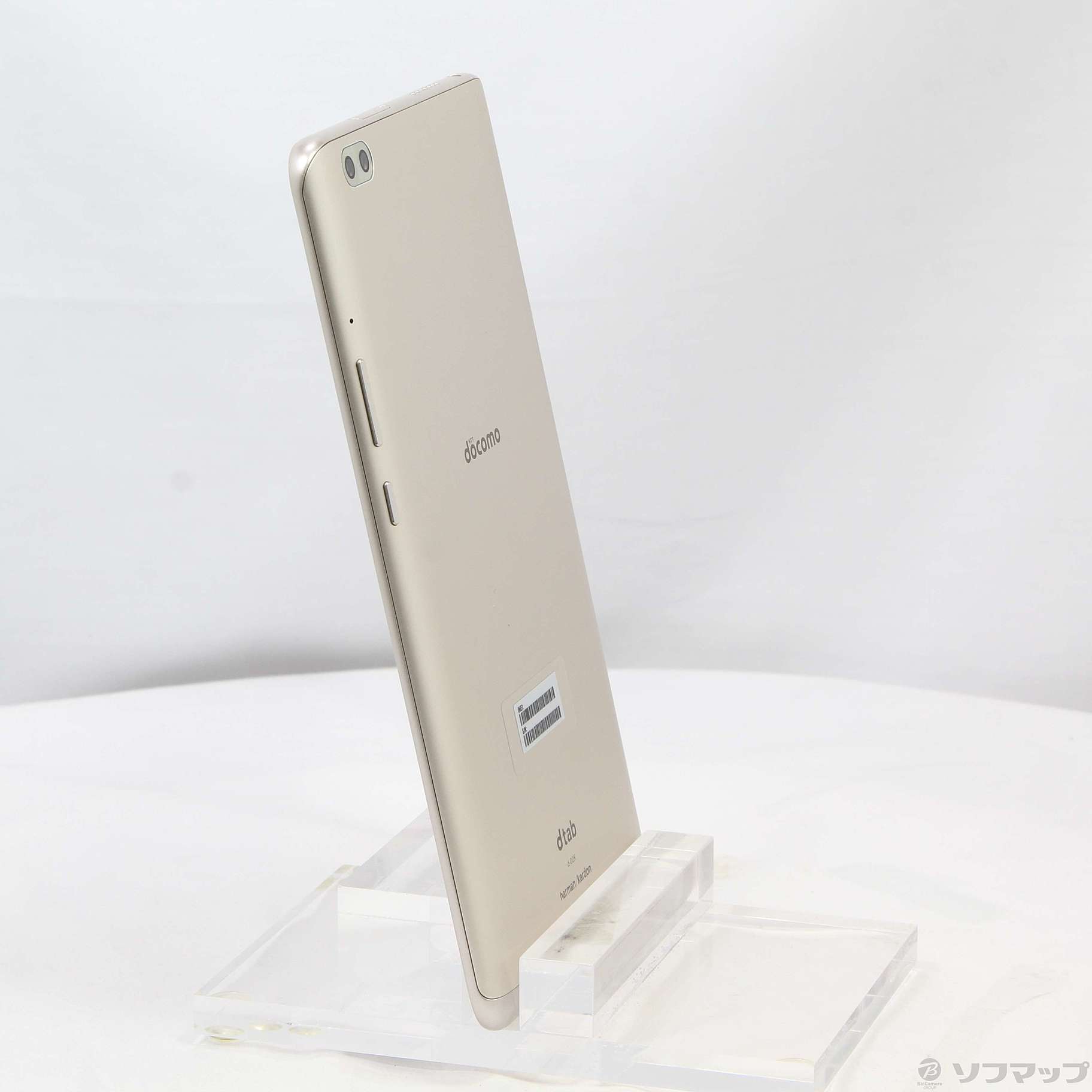 中古】dtab compact 32GB ゴールド d-02K docomo [2133046829491