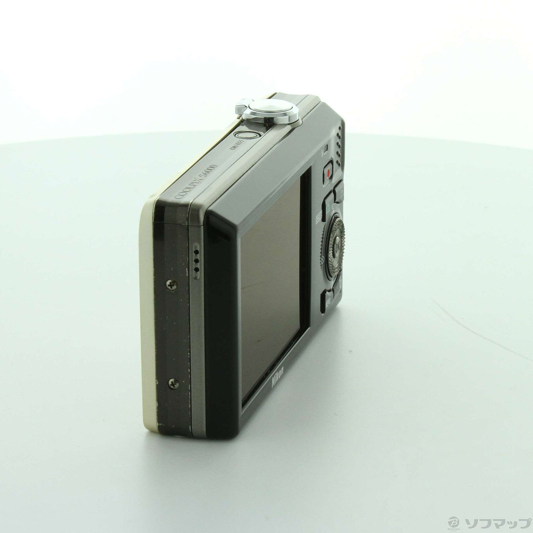 Nikon COOLPIX S6000◆撮影OK◆液晶ジャンク◆デジカメ◆銀 Nikon ニコン COOLPIX S6000 コンパクトデジタルカメラ シルバー