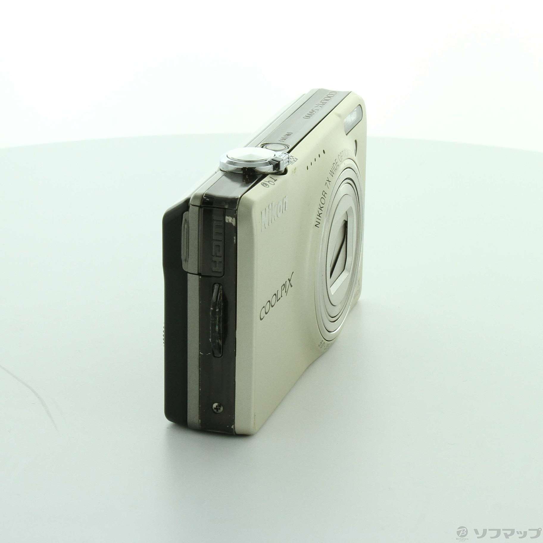 中古】COOLPIX S6000 (1420万画素／7倍ズーム／SDHC／シャンパン